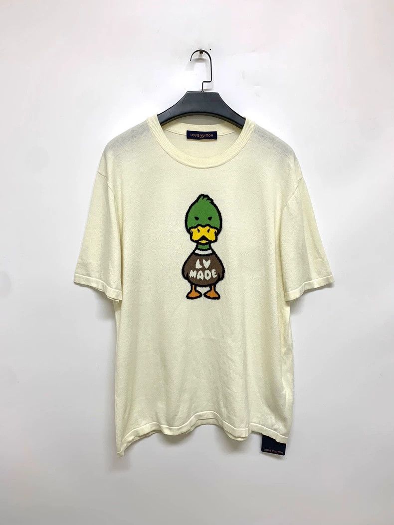 Louis Vuitton Louis Vuitton size 4L Nigo Co-branded Duckling Knit Short S Size US M / EU 48-50 / 2 - 1 Thumbnail