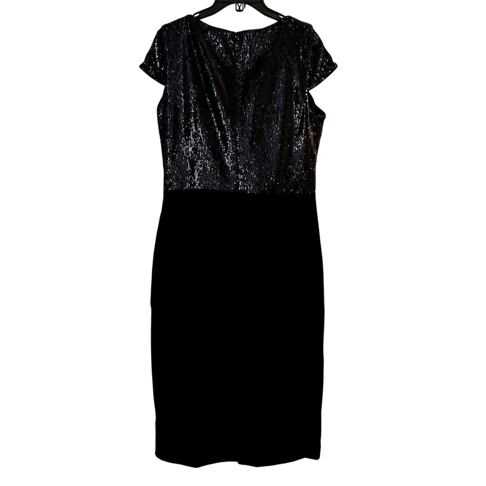 Dress the Population Dress The Population Jaleah Bodycon Sequin Midi Dress XL Size XL / US 12-14 / IT 48-50 - 4 Thumbnail