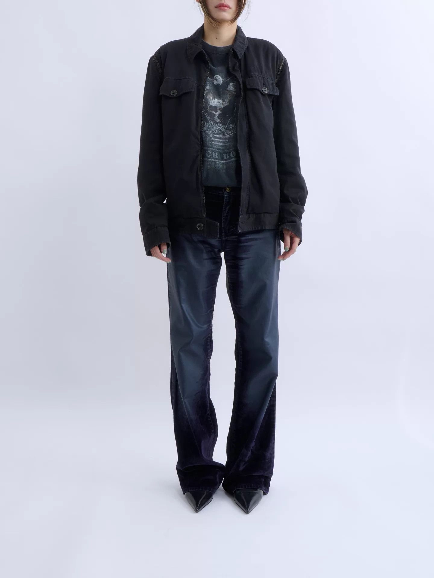 Alexander McQueen Alexander McQueen 00s Detachable Sleeve Utility Jacket Size US S / EU 44-46 / 1 - 2 Thumbnail