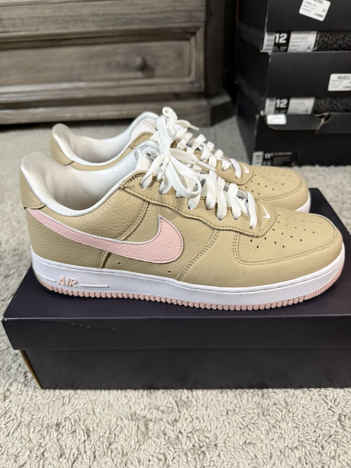 Nike Nike AF1 Low Linen 2024 Size US 11 / EU 44 - 4 Thumbnail
