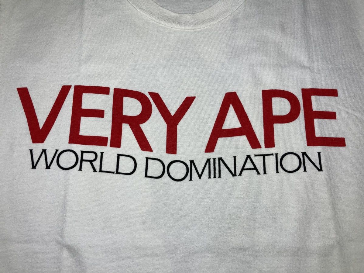 Bape 1996 Bape Very Ape World Domination Soldier 90s OG Vintage Size US M / EU 48-50 / 2 - 4 Thumbnail