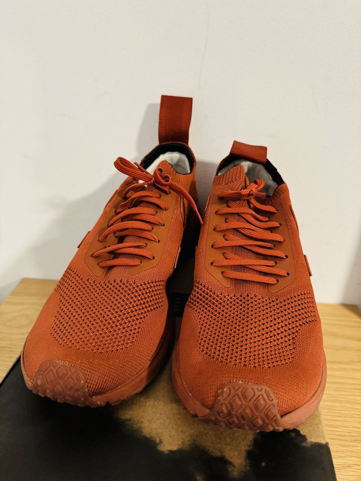 Rick Owens × Veja VEJA X RICK OWENS LOW SOCK SNEAK Size US 12 / EU 45 - 4 Thumbnail