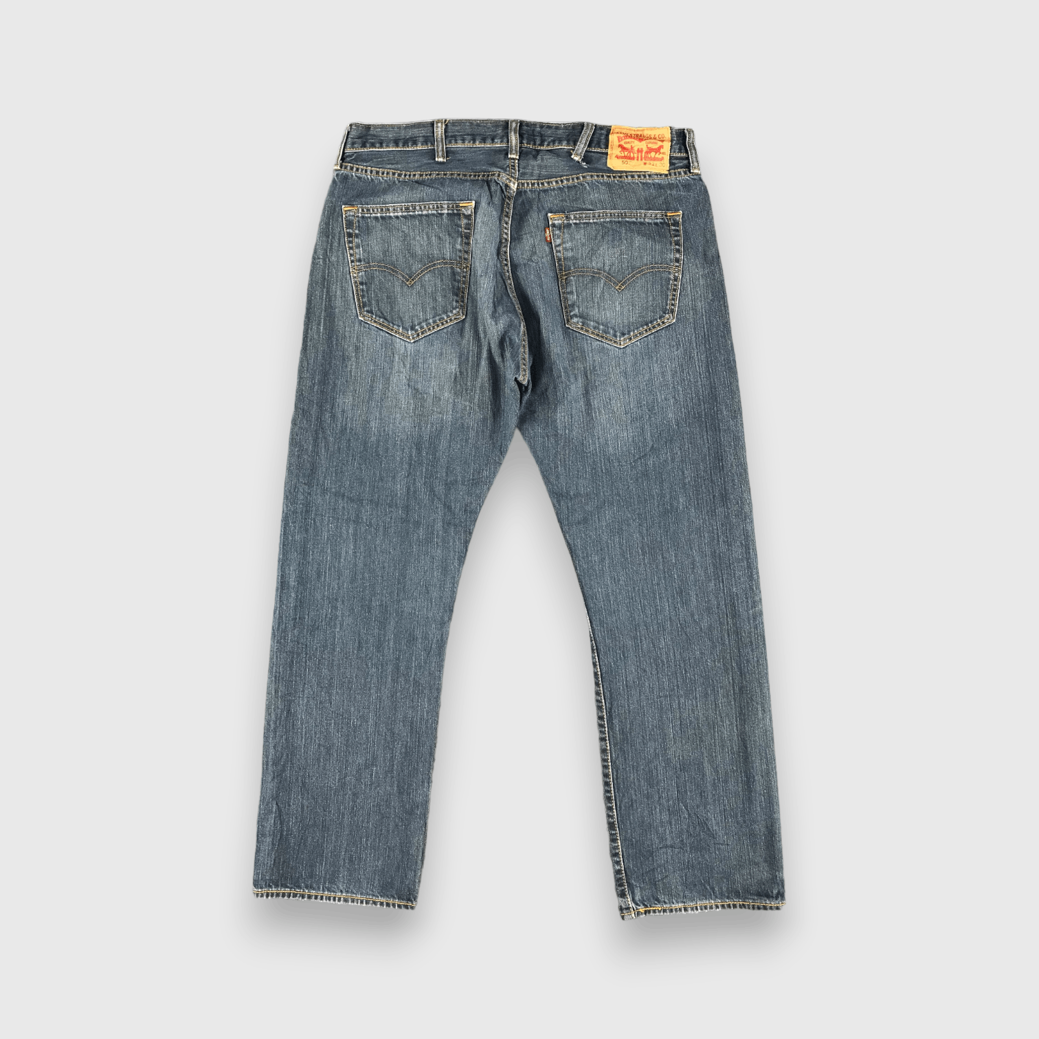 Levi's Vintage Blue Wash Levis 501 Jeans-J2353 Size US 36 / EU 52 - 2 Thumbnail