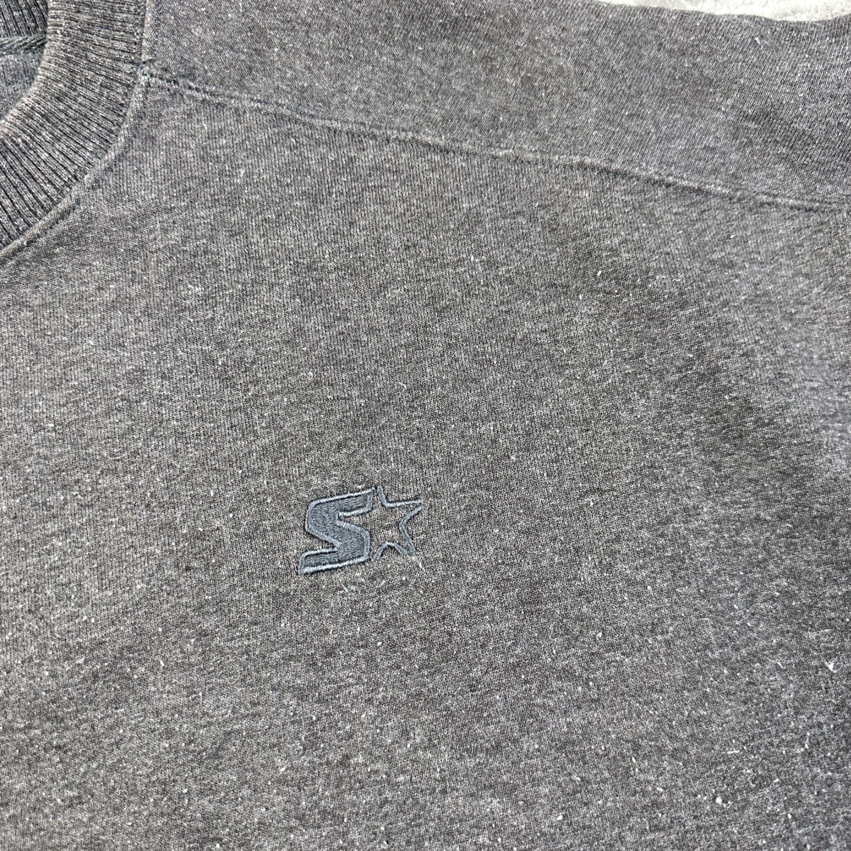Starter VINTAGE Starter PRO80 Sweater Mens Large Gray Crewneck Sweat Shirt Casual Size US L / EU 52-54 / 3 - 6 Thumbnail