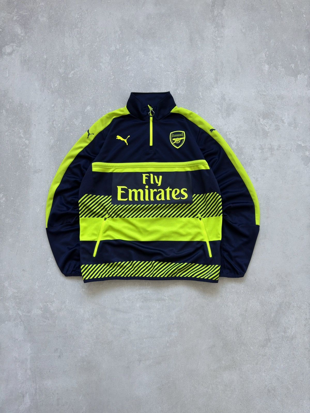 Puma Puma Arsenal 2016/2017 Training Top Track Jacket Long Sleeve Size US XL / EU 56 / 4 - 1 Thumbnail
