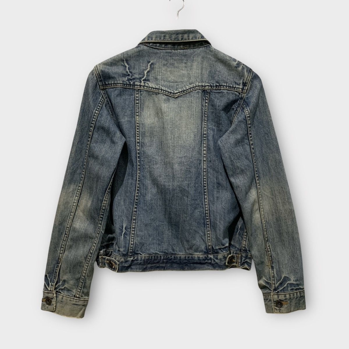 Global Work VINTAGE SHUCA JAPAN DENIM JACKET Size S / US 4 / IT 40 - 3 Thumbnail