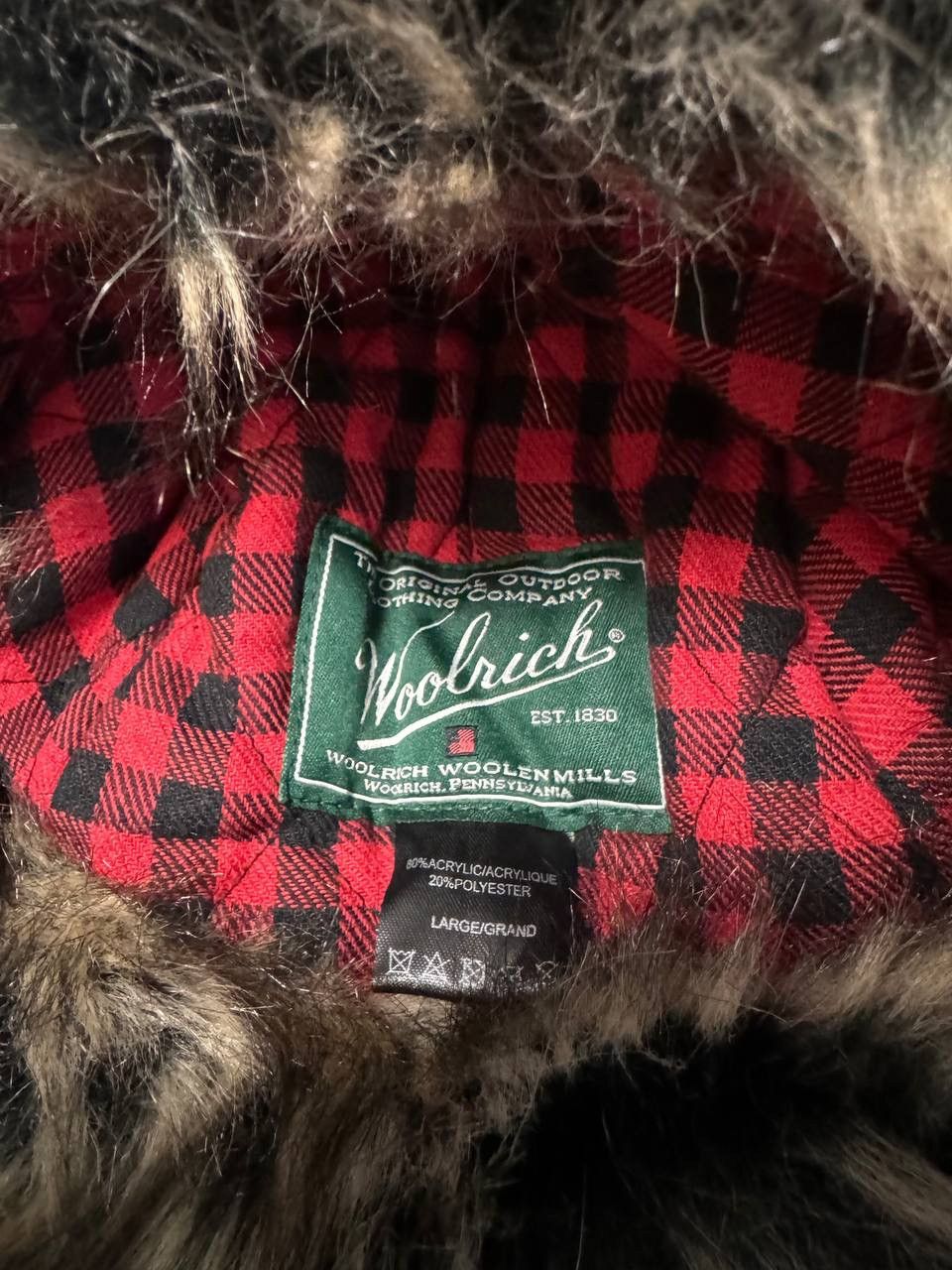 Japanese Brand × Woolrich Woolen Mills Vintage Woolrich Fur Hat Ushanka New Y2K Japanese Hype 90s Size ONE SIZE - 9 Thumbnail