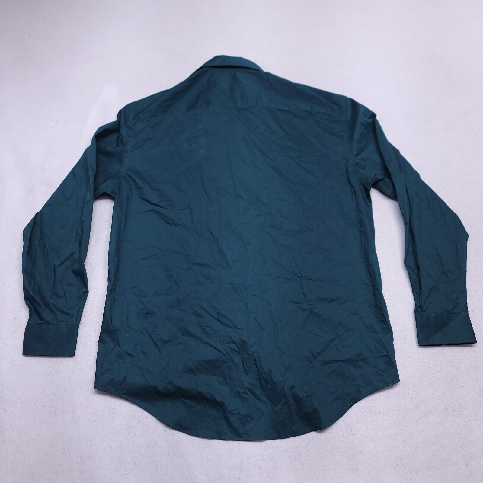 Egara Egara Casual Button Up Shirt Mens Size 34/35 17 1/2 Green Size US M / EU 48-50 / 2 - 10 Thumbnail