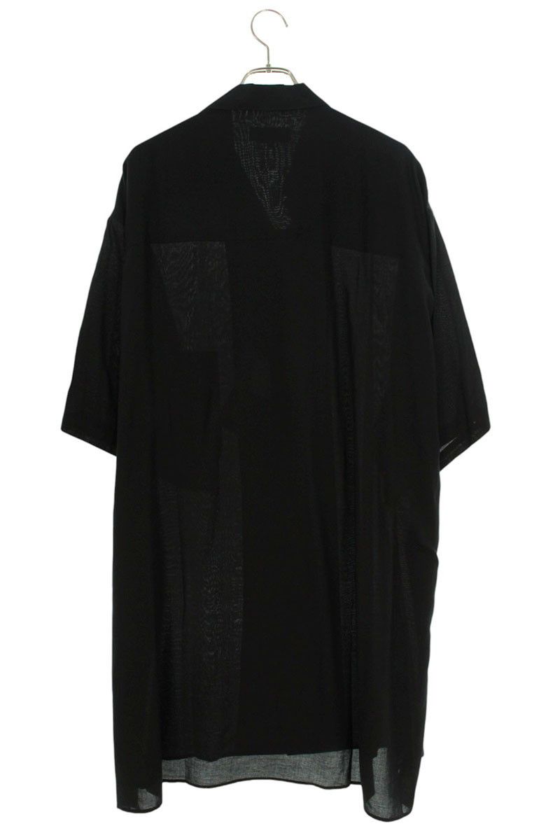 Yohji Yamamoto Yohji Yamamoto POUR HOMME // 21aw Tencel short-sleeved shirt Size US XL / EU 56 / 4 - 2 Thumbnail