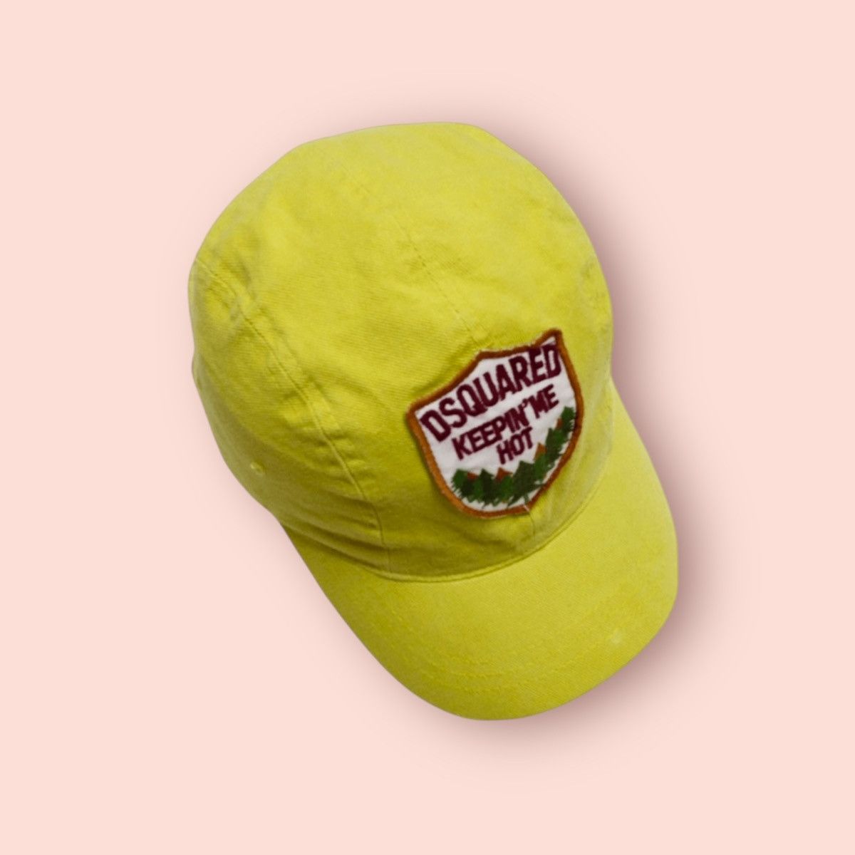 Dsquared2 × Vintage DSQUARED2 - DISTRESSED 4 PANEL STRAPBACK Size ONE SIZE - 1 Thumbnail
