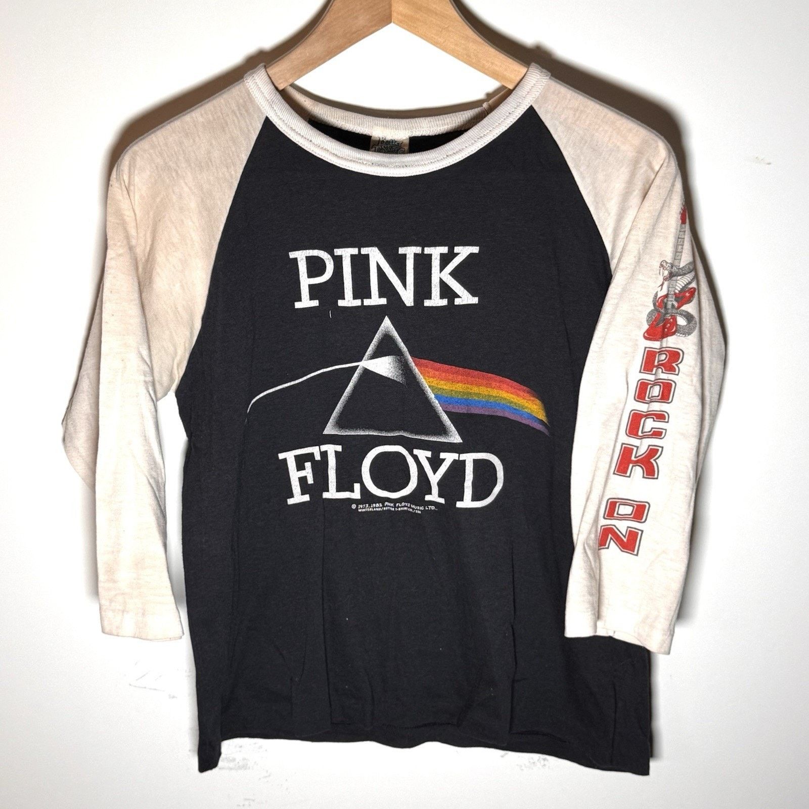 Significant Other Pink Floyd Dark Side of the Moon Raglan T-Shirt Women’s S Size S / US 4 / IT 40 - 1 Thumbnail