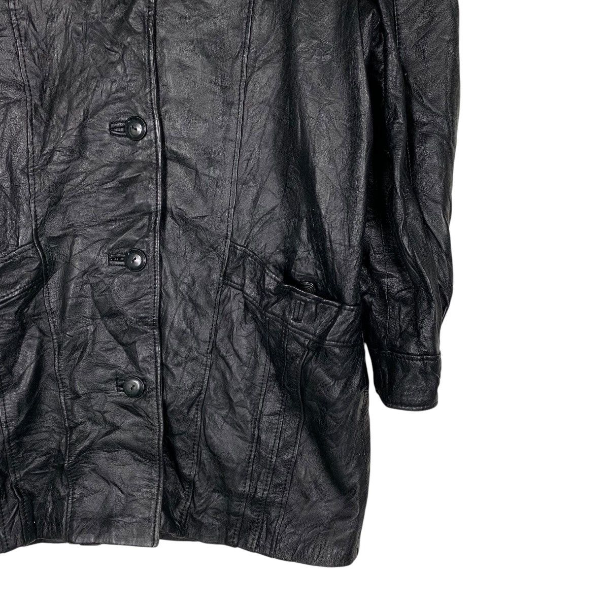 Japanese Brand Espana Craffman Leather Jacket Size M / US 6-8 / IT 42-44 - 4 Thumbnail