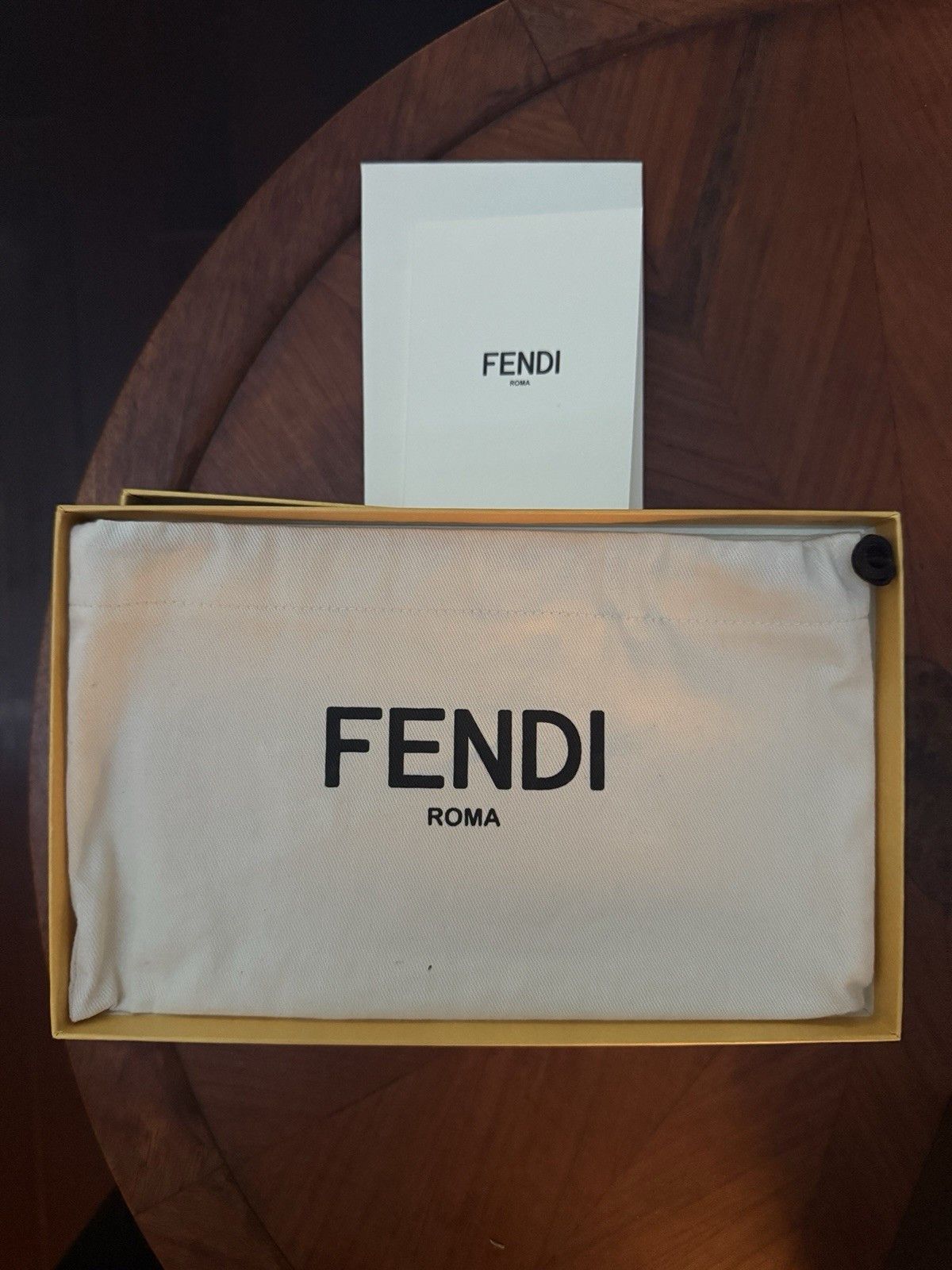 Fendi Crystal Eye Monster Continental Zip Around Wallet NWT Size ONE SIZE - 6 Thumbnail