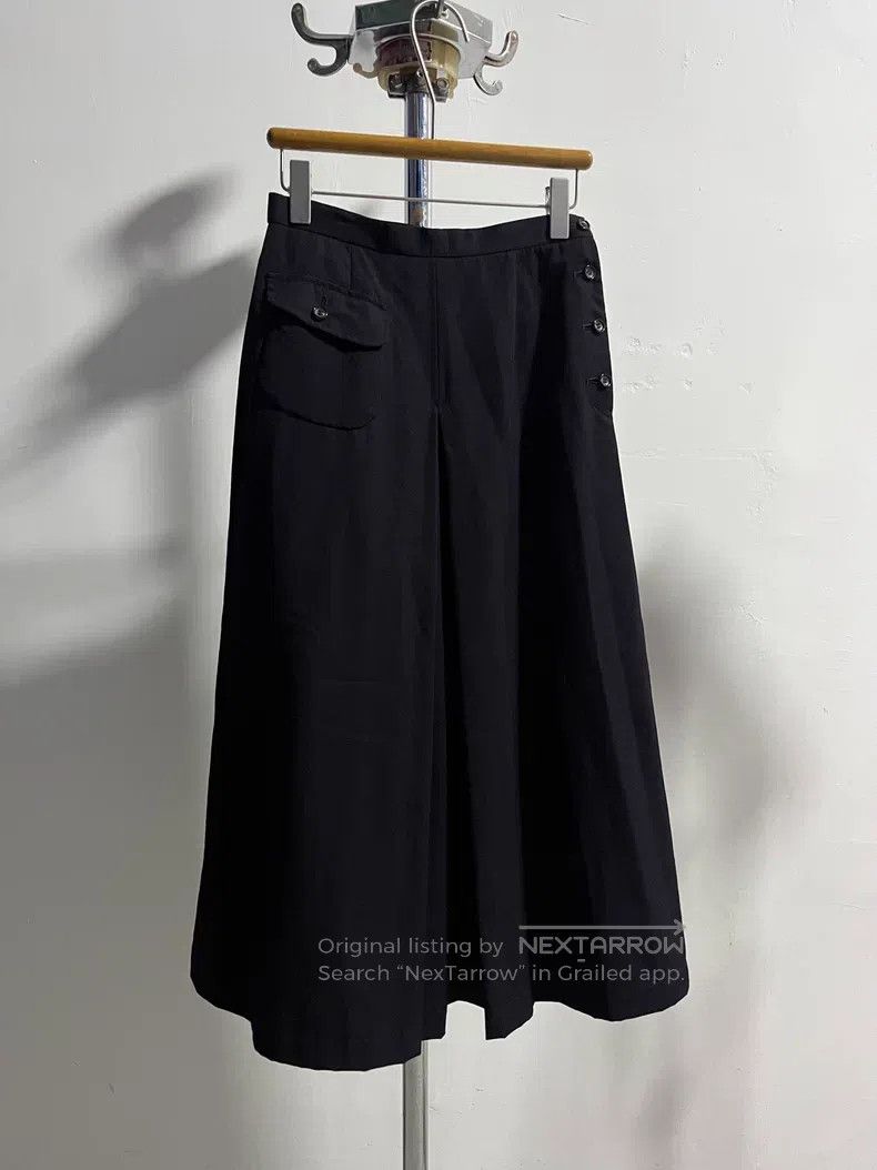 Comme des Garcons Comme Des Garcons size M Black Half Skirt Size 23" - 2 Thumbnail