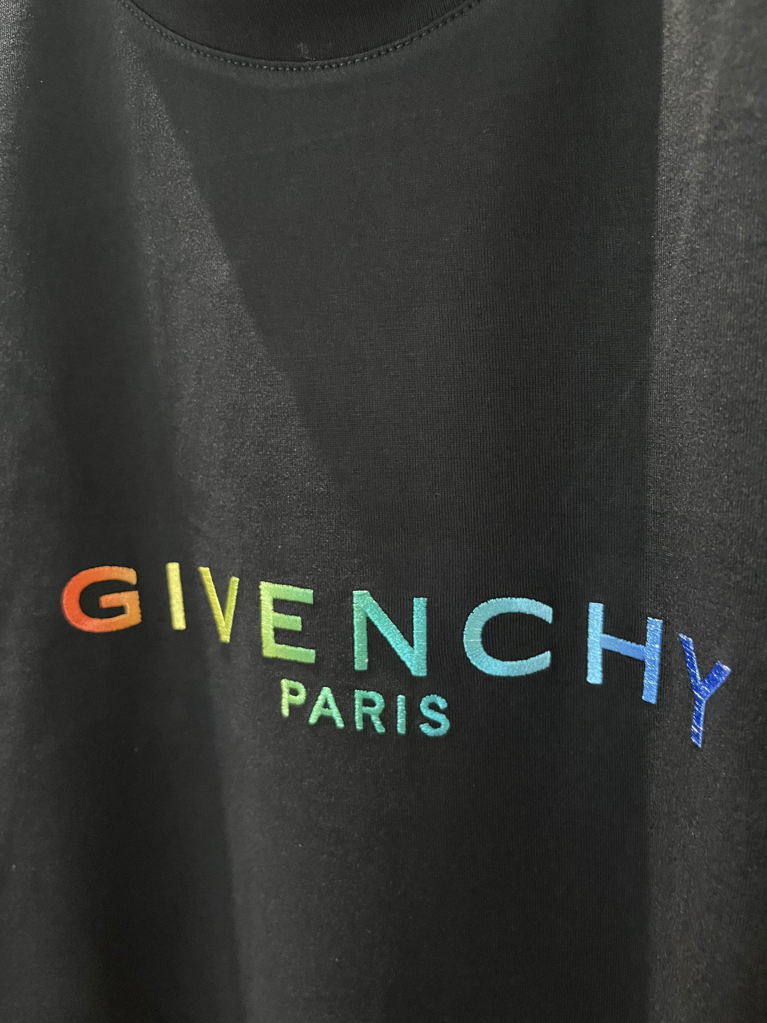 Givenchy Givenchy Multicolour Embroidery Logo T Size US M / EU 48-50 / 2 - 6 Thumbnail
