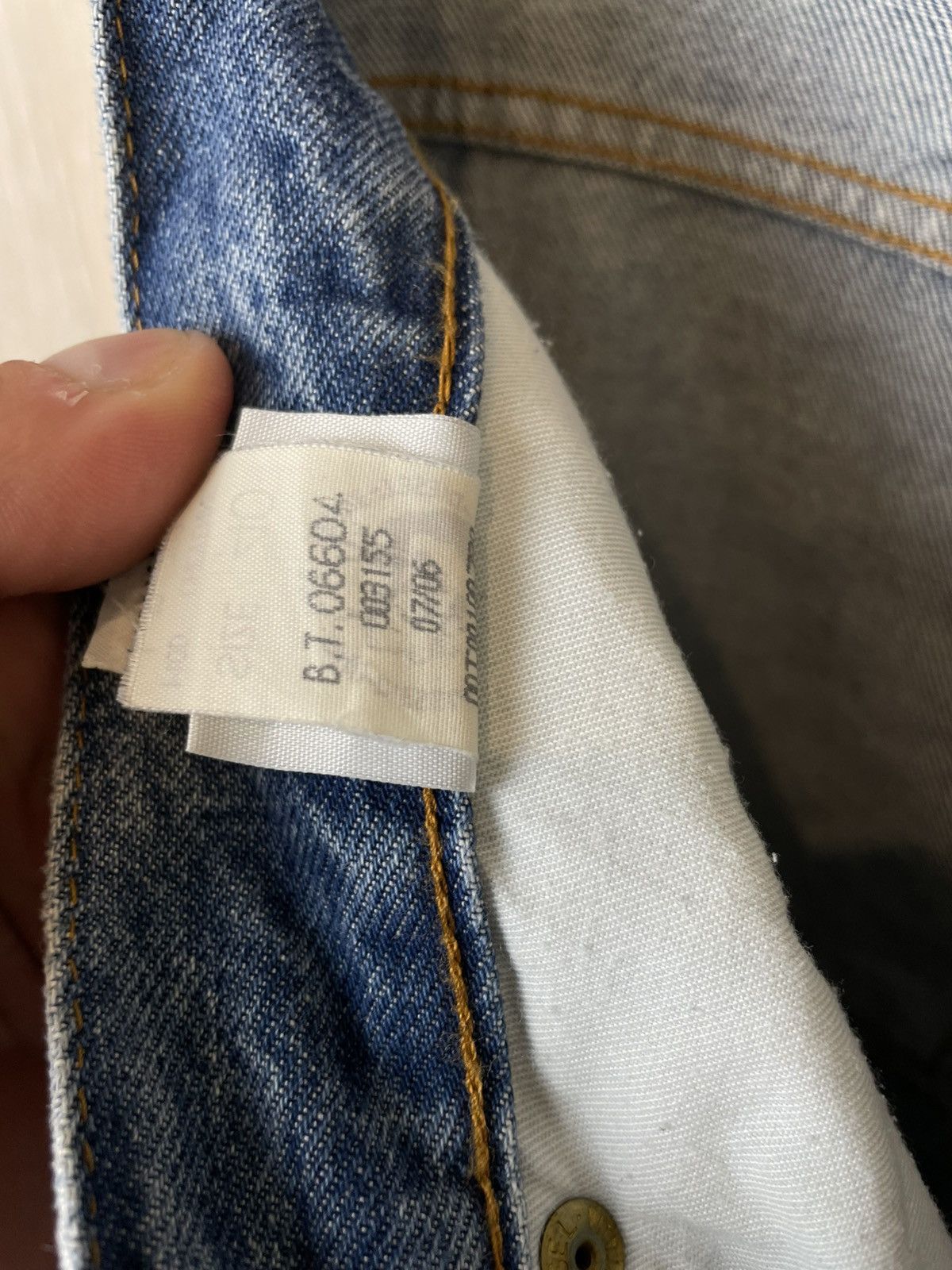 Diesel Diesel Vintage Blue Denim Jeans Men's 36 Made In Italy Y2k Size US 40 / EU 56 - 13 Thumbnail