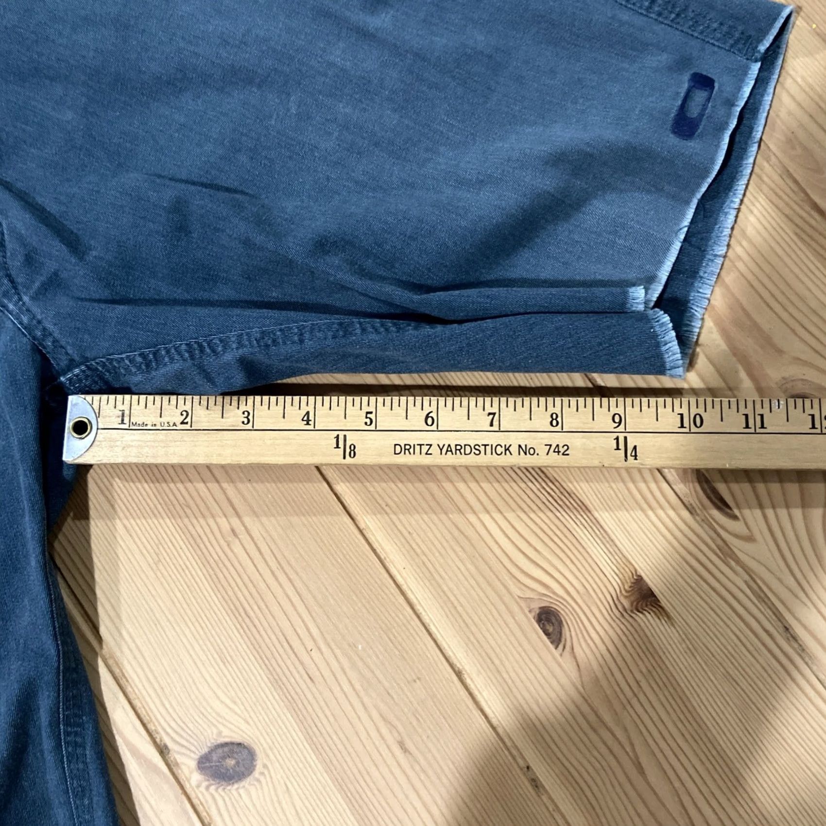 Oakley Oakley Shorts Mens 32 Blue Cotton Blend Slats Slim Fit Flat Front Chino Flat Front Mens Boys Girls Size US 32 / EU 48 - 4 Thumbnail