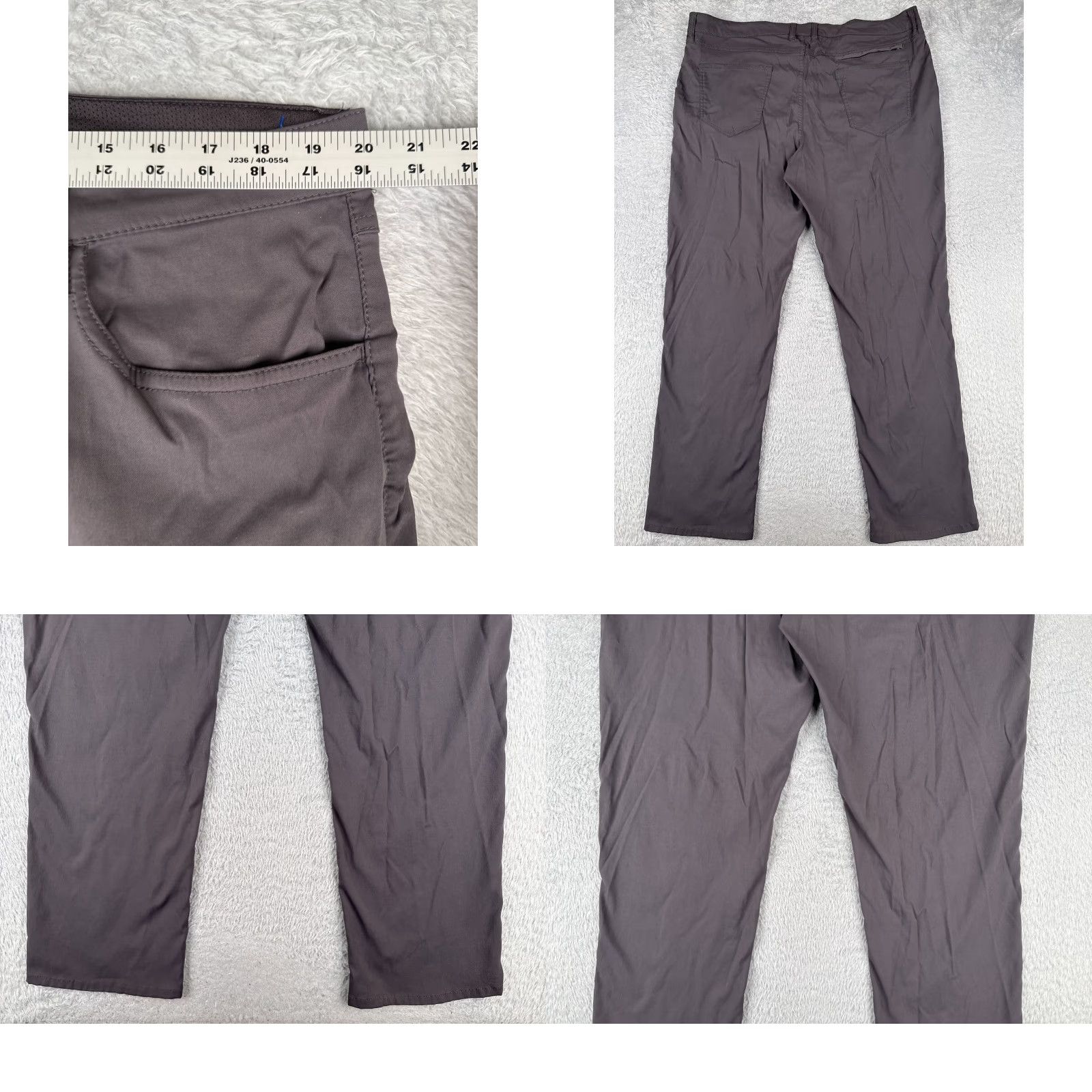 Weatherproof Weatherproof Pants Men Regular Straight Gray Nylon Cargo Pockets 40x32 Vintage: No Size US 40 / EU 56 - 9 Thumbnail