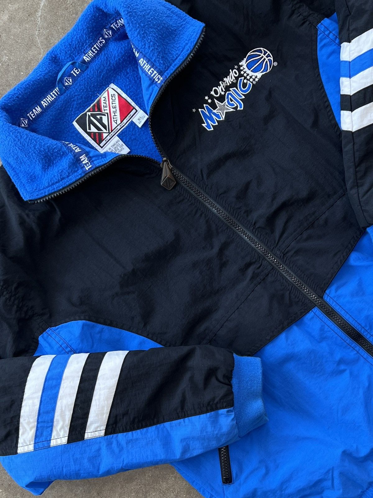 NBA 90s Orlando Magic Team Athletics Fleece Jacket Youth XL Size US S / EU 44-46 / 1 - 4 Thumbnail