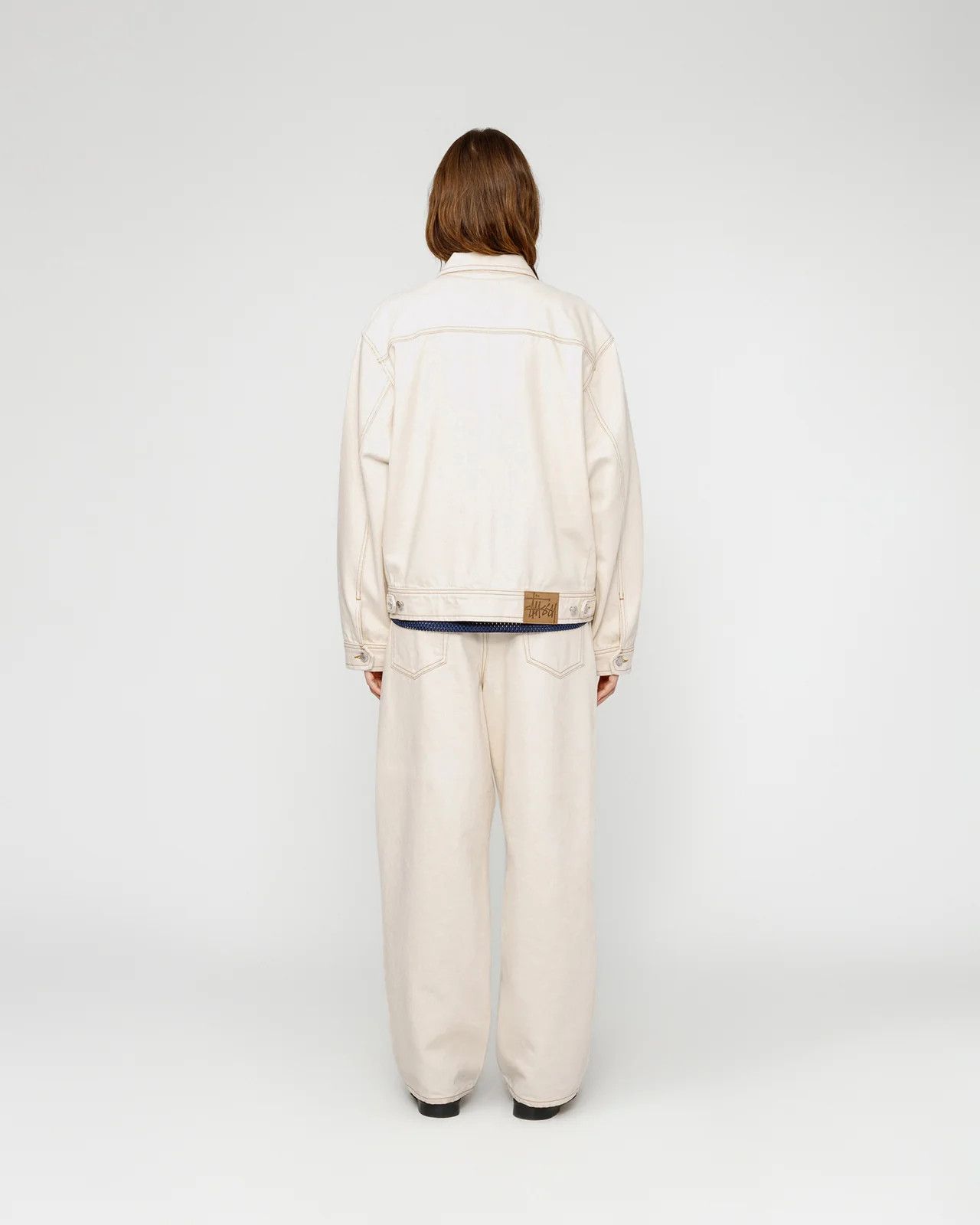 Stussy ZIP WORK JACKET DENIM Size US S / EU 44-46 / 1 - 5 Thumbnail