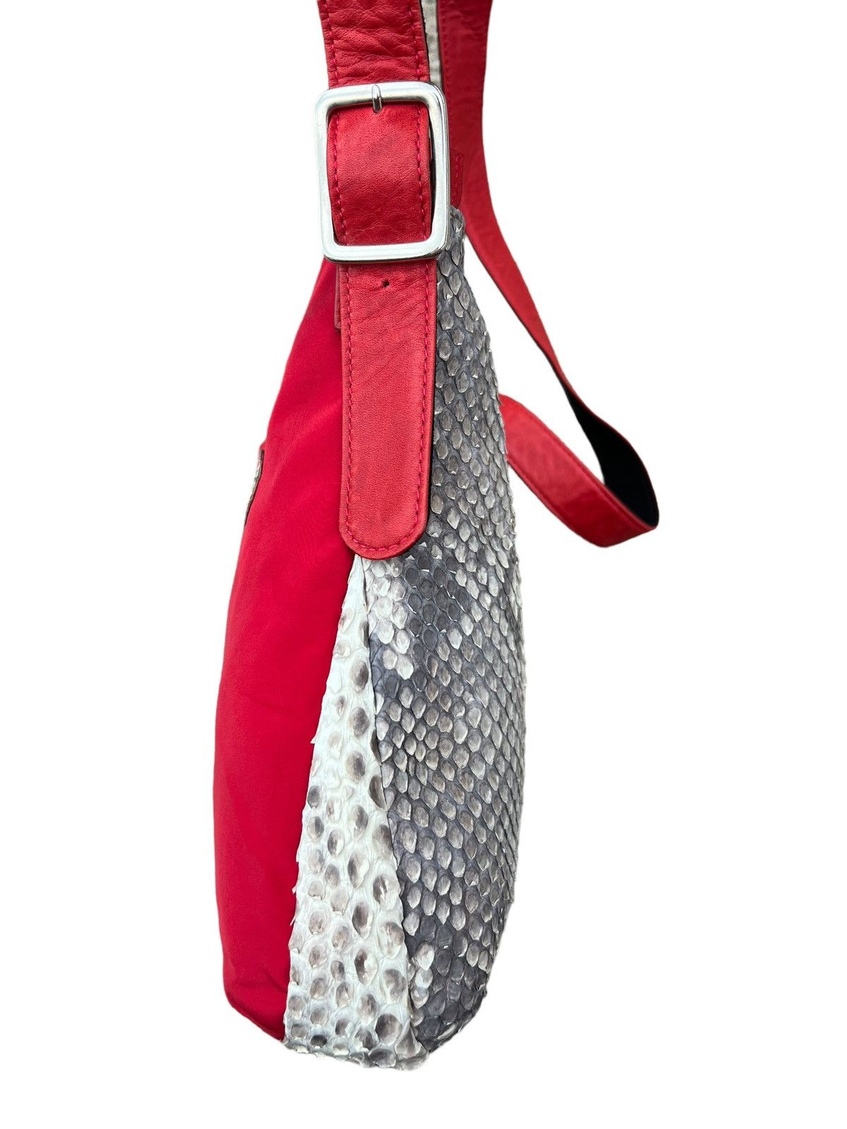 Leather Fukuromono Girau Japan Snake Skin Leather Bag Size ONE SIZE - 14 Thumbnail