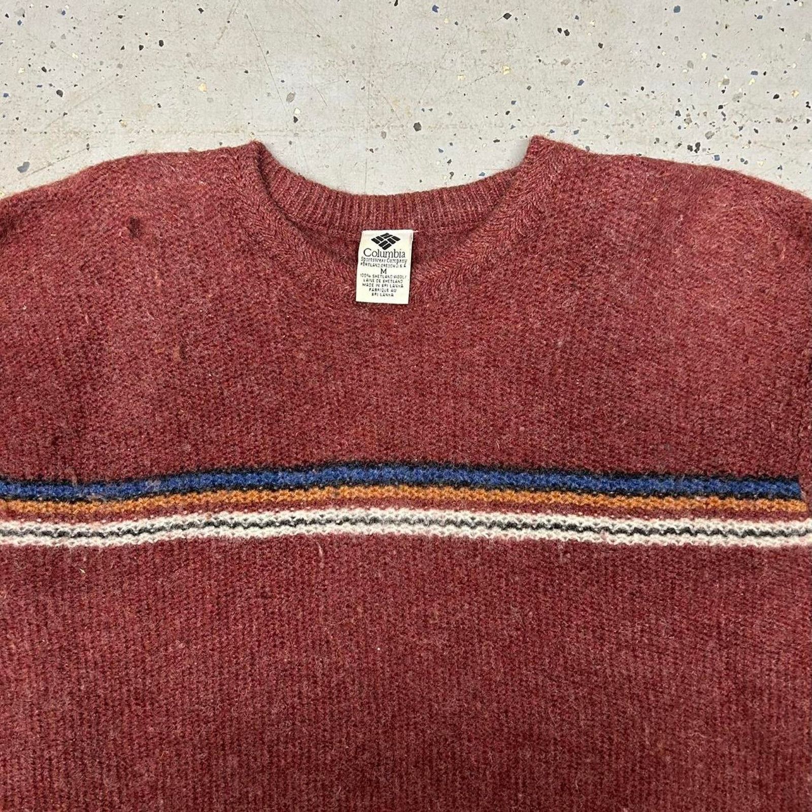 Other Burgundy and multi-coloured Columbia wool sweater Size M / US 6-8 / IT 42-44 - 2 Thumbnail