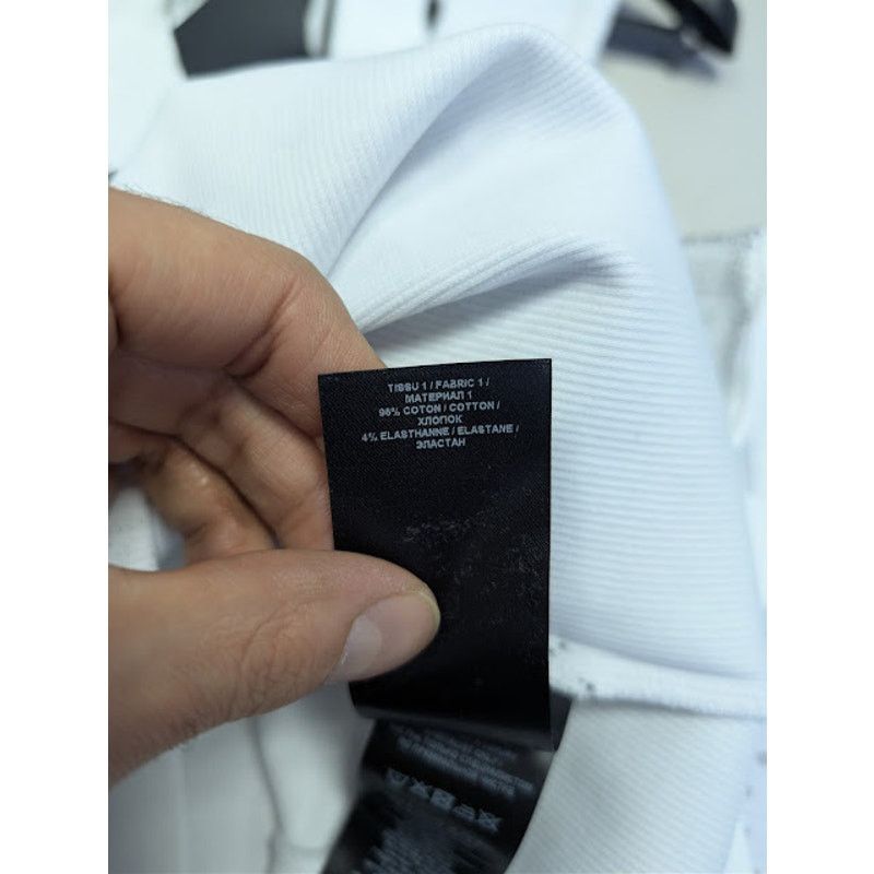 Balmain o1rshd1 Ribbed Tie Print Tank Top in White Size US XL / EU 56 / 4 - 19 Thumbnail