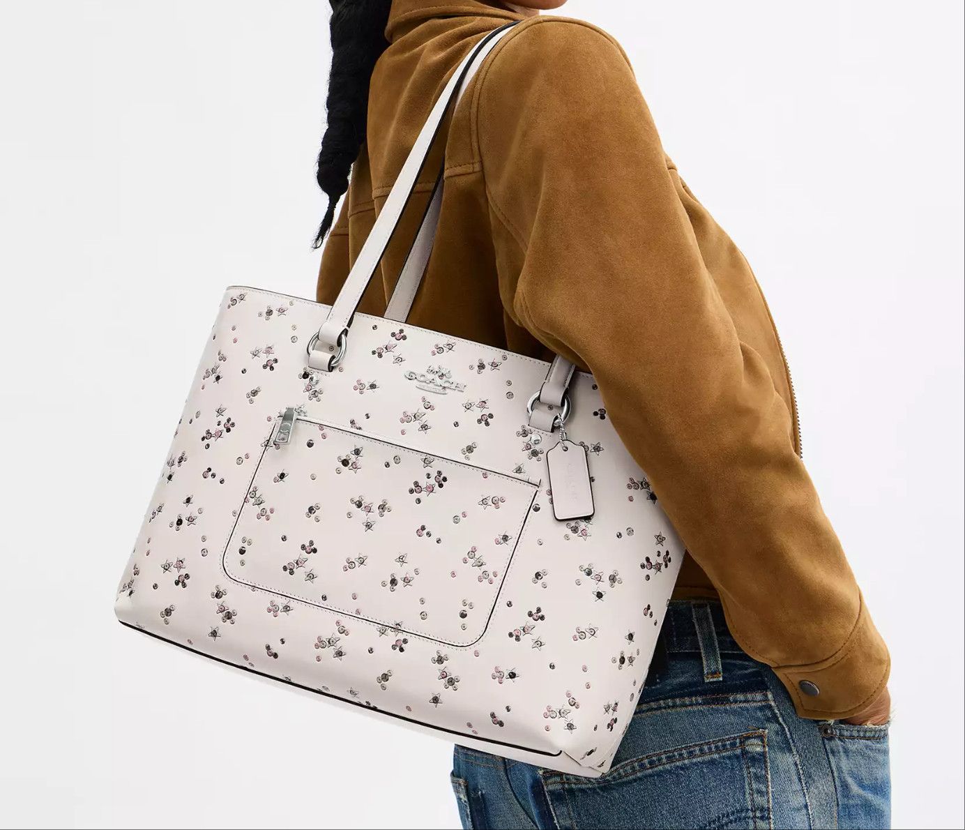 Coach Station Tote Bag With Star Print CCE99 Size ONE SIZE - 7 Thumbnail