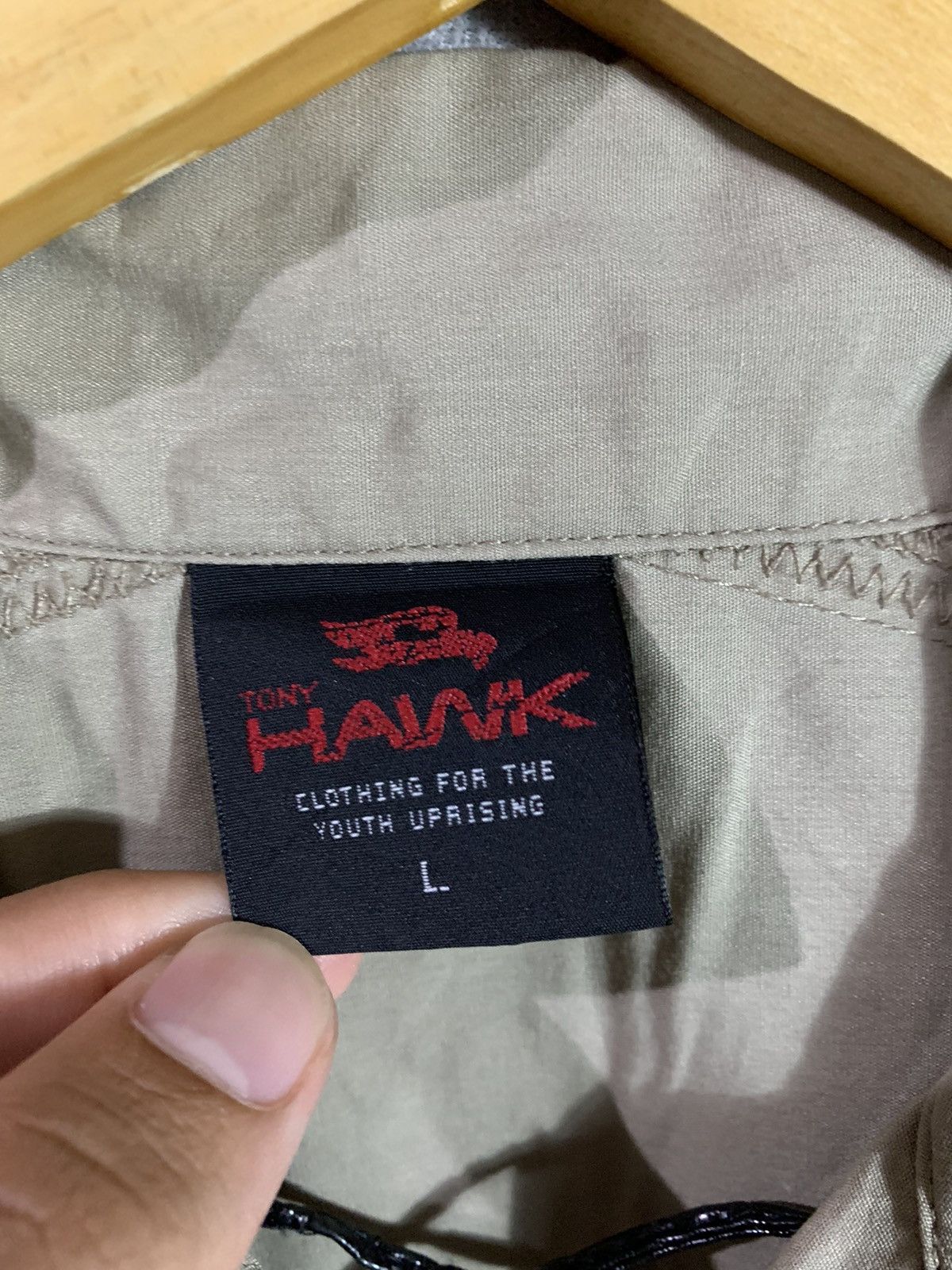 If Six Was Nine × Tony Hawk Vintage Tony Hawk Lace Up Shirt Size US L / EU 52-54 / 3 - 8 Thumbnail