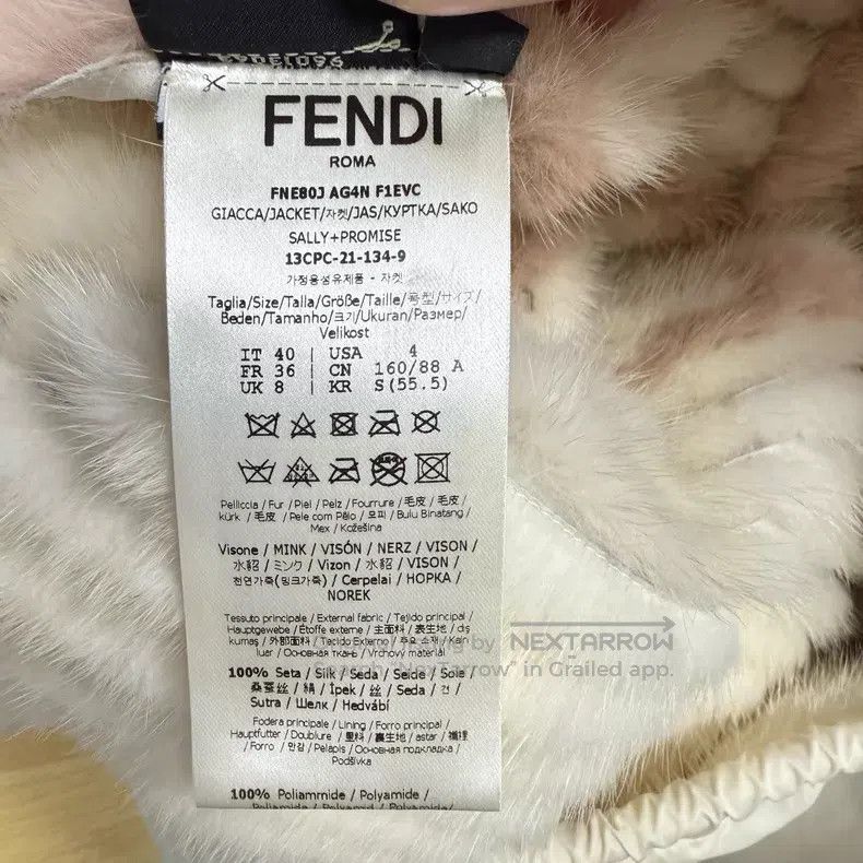 Fendi Fendi Beige Double Sided Jacket Size XS / US 0-2 / IT 36-38 - 6 Thumbnail