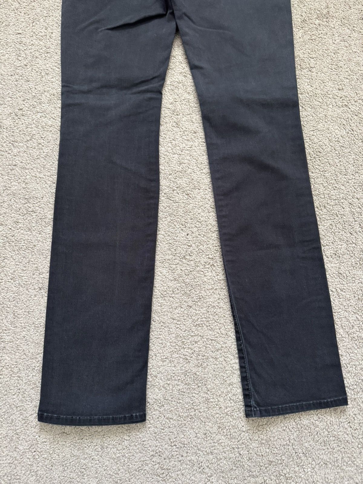 Swagger Swagger Knee Slit Skinny Black Denim Jeans Size US 28 / EU 44 - 11 Thumbnail