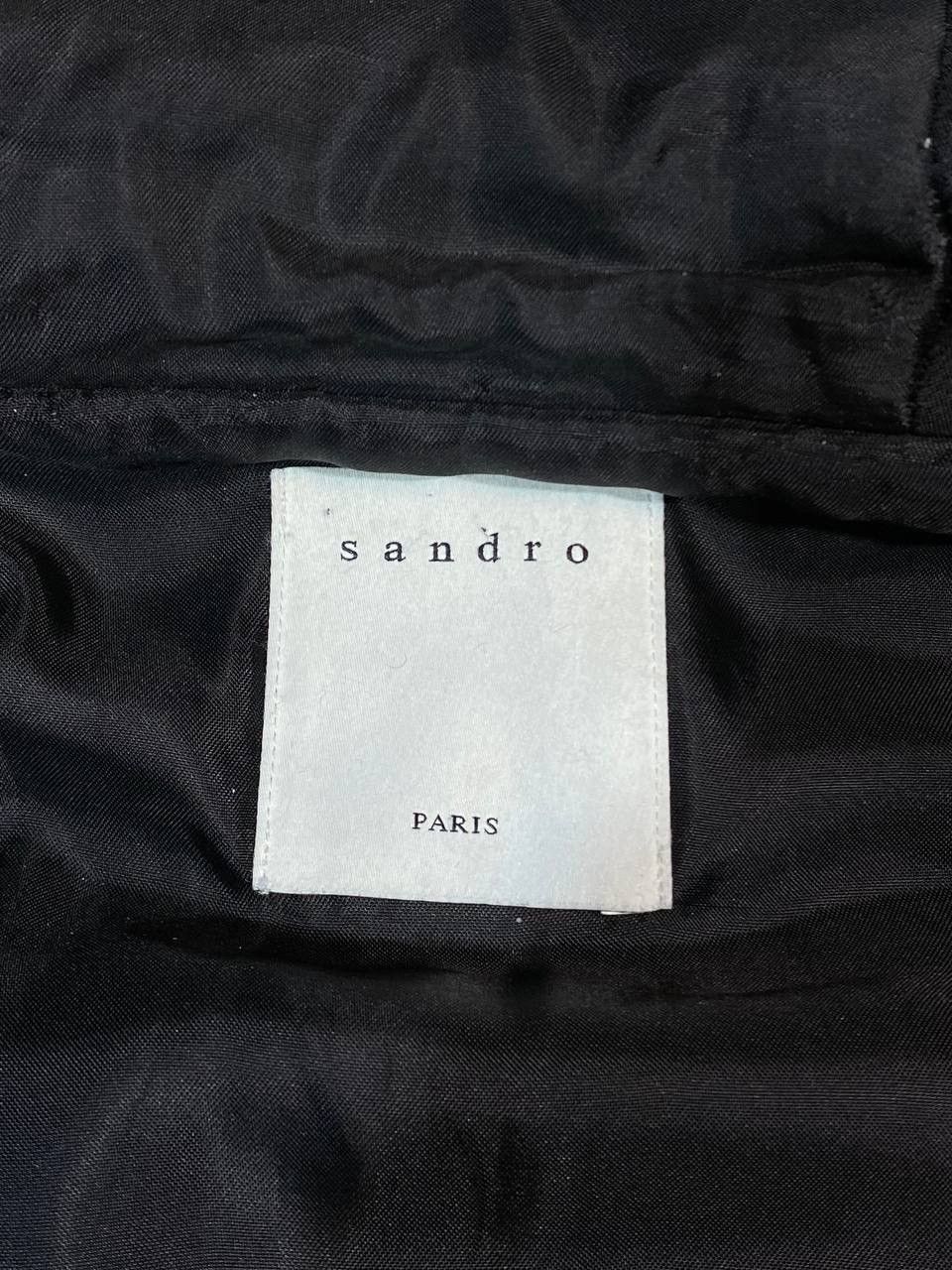 Sandro Sandro Paris Wool Coat Men Jacket Size US L / EU 52-54 / 3 - 13 Thumbnail