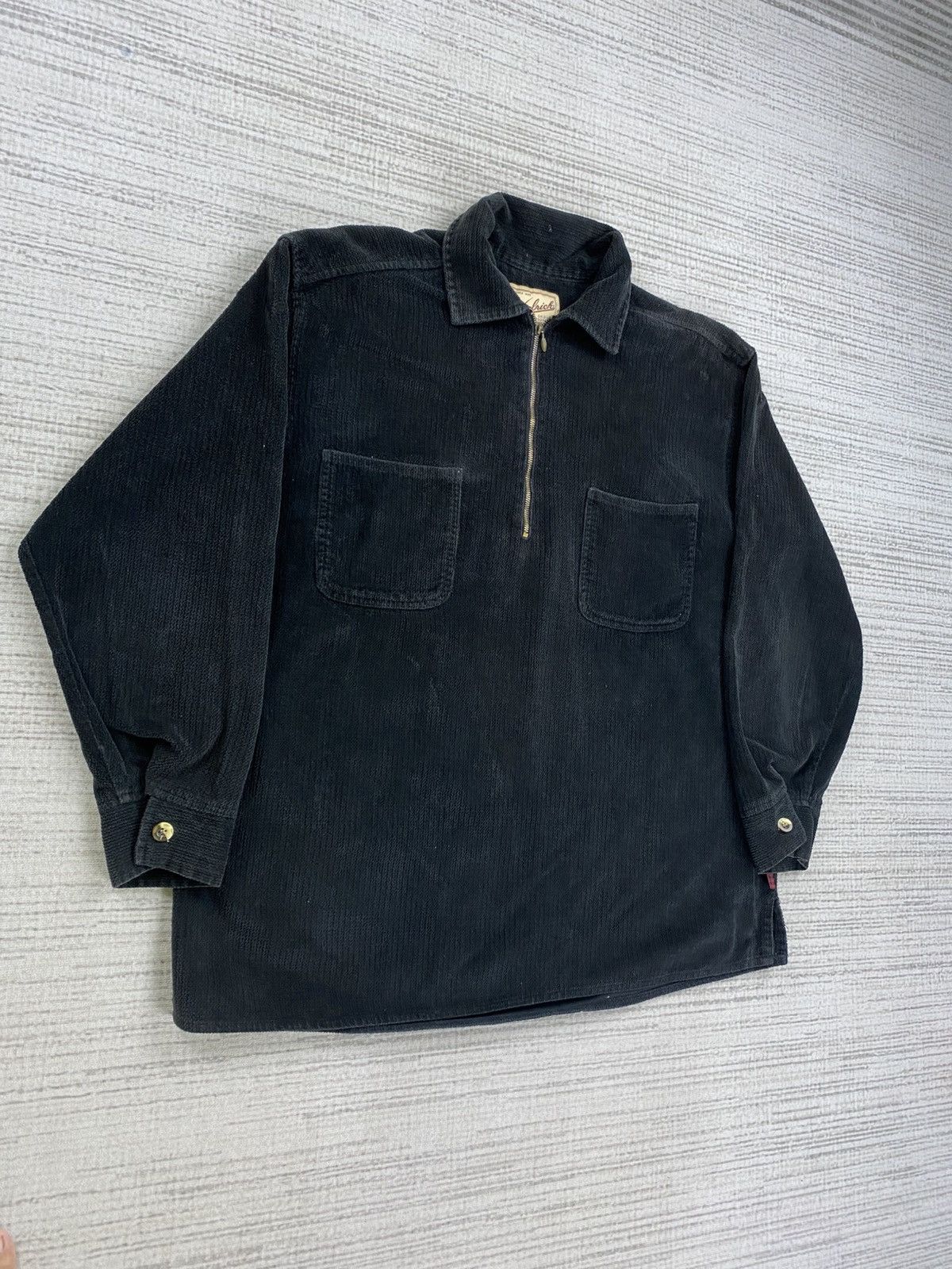 Vintage × Woolrich Woolen Mills Vintage 90s Woolrich Halfzipper Double Pocket Sweater Size M / US 6-8 / IT 42-44 - 3 Thumbnail