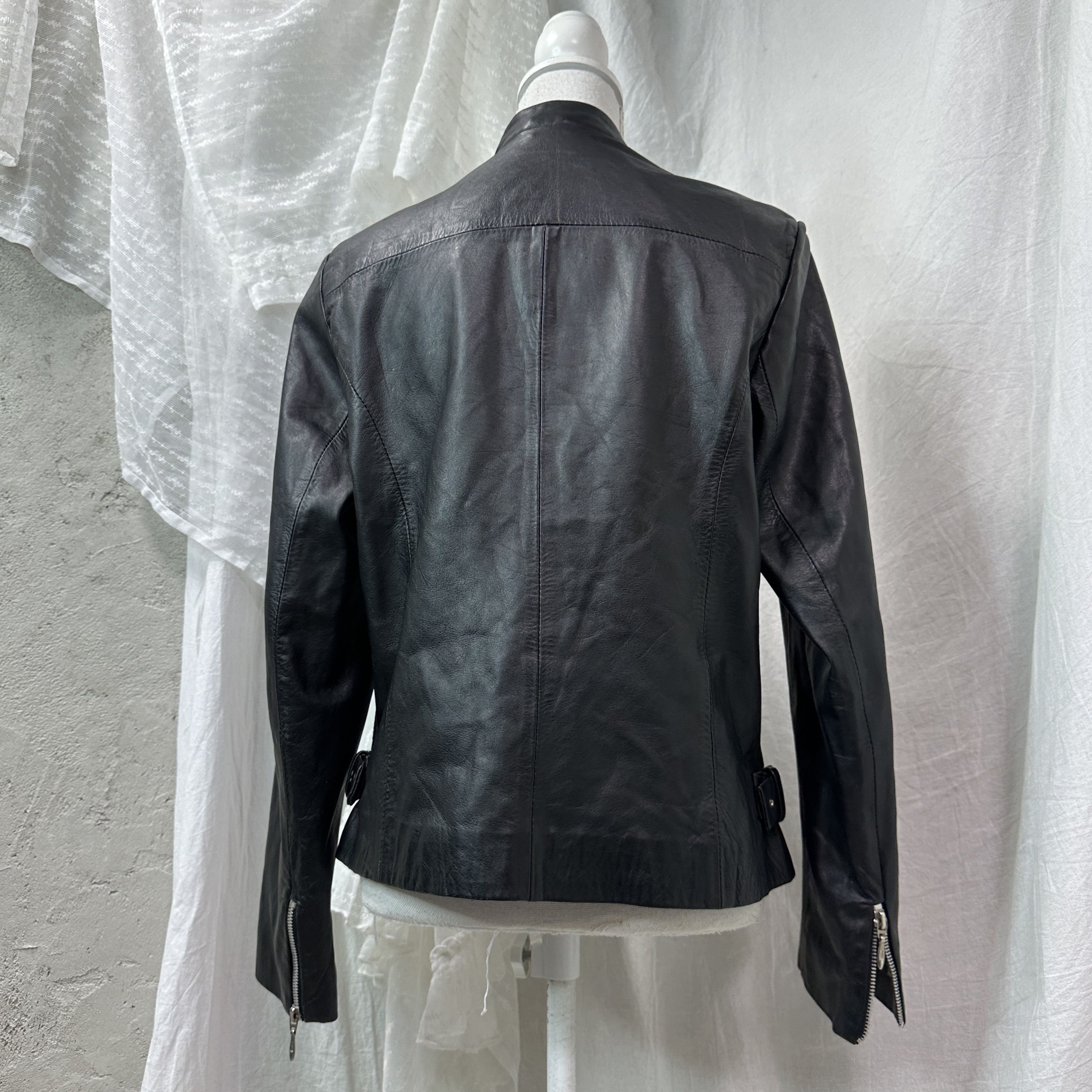 Vintage Vintage Leather Grunge Biker Moto Buckled Jacket Y2K Size US M / EU 48-50 / 2 - 6 Thumbnail