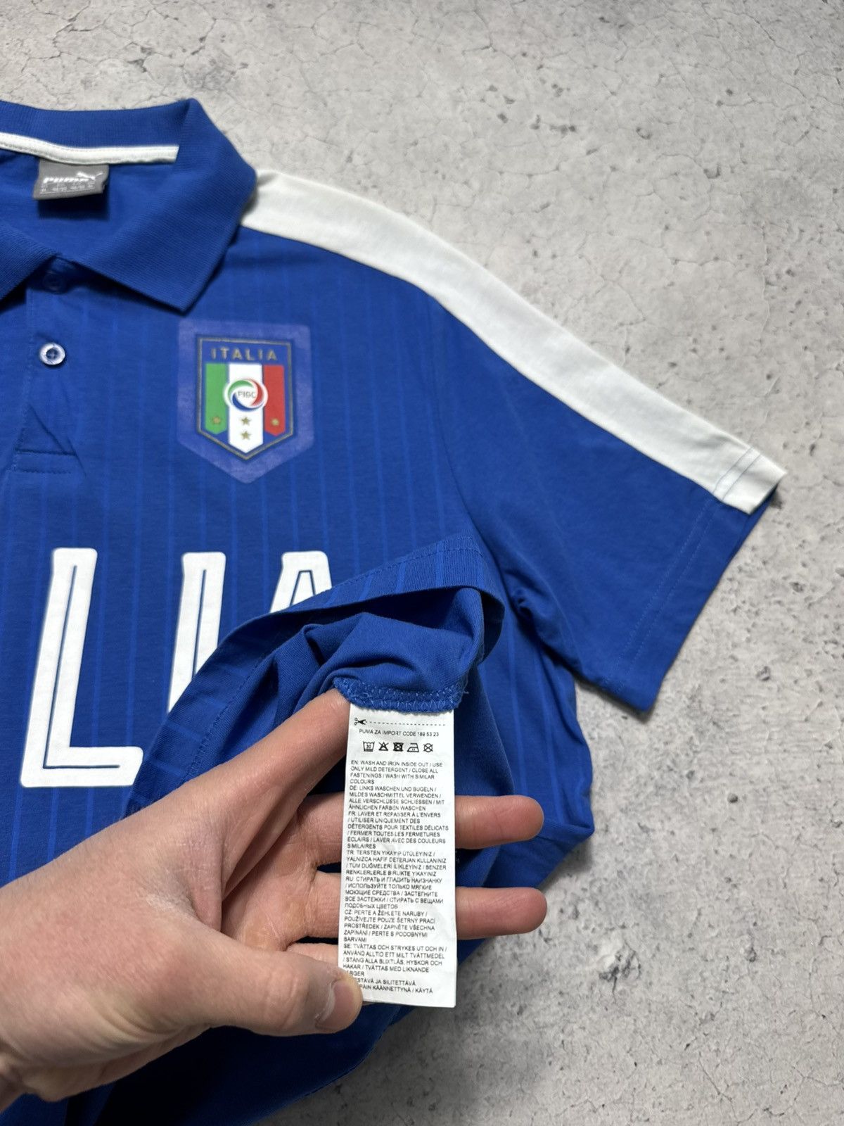 Puma Puma Football Italia National Team Soccer Jersey Big Logo Size US M / EU 48-50 / 2 - 10 Thumbnail