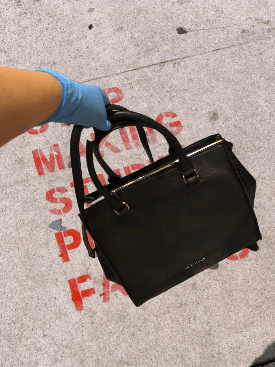 Valentino Valentino By Mario Valentino Unicorno Black Shoulder Bag Size ONE SIZE - 1 Thumbnail
