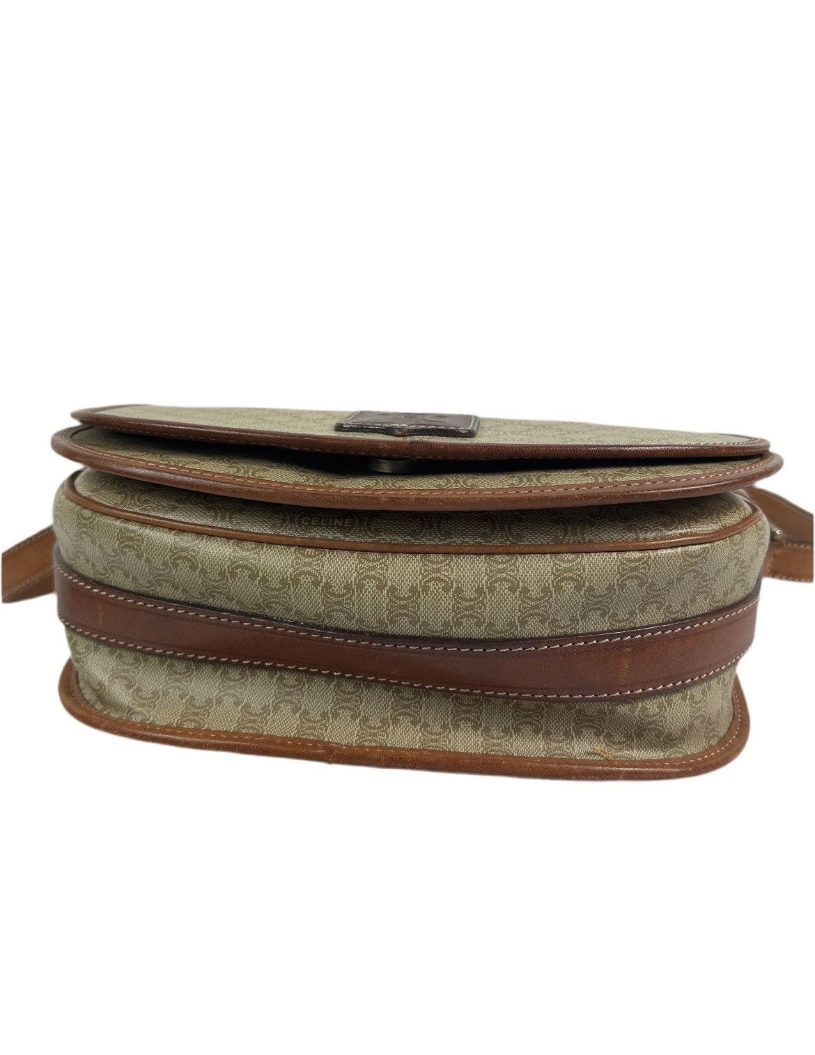 Celine Celine Macadam Leather Crossbody Bag Size ONE SIZE - 3 Thumbnail
