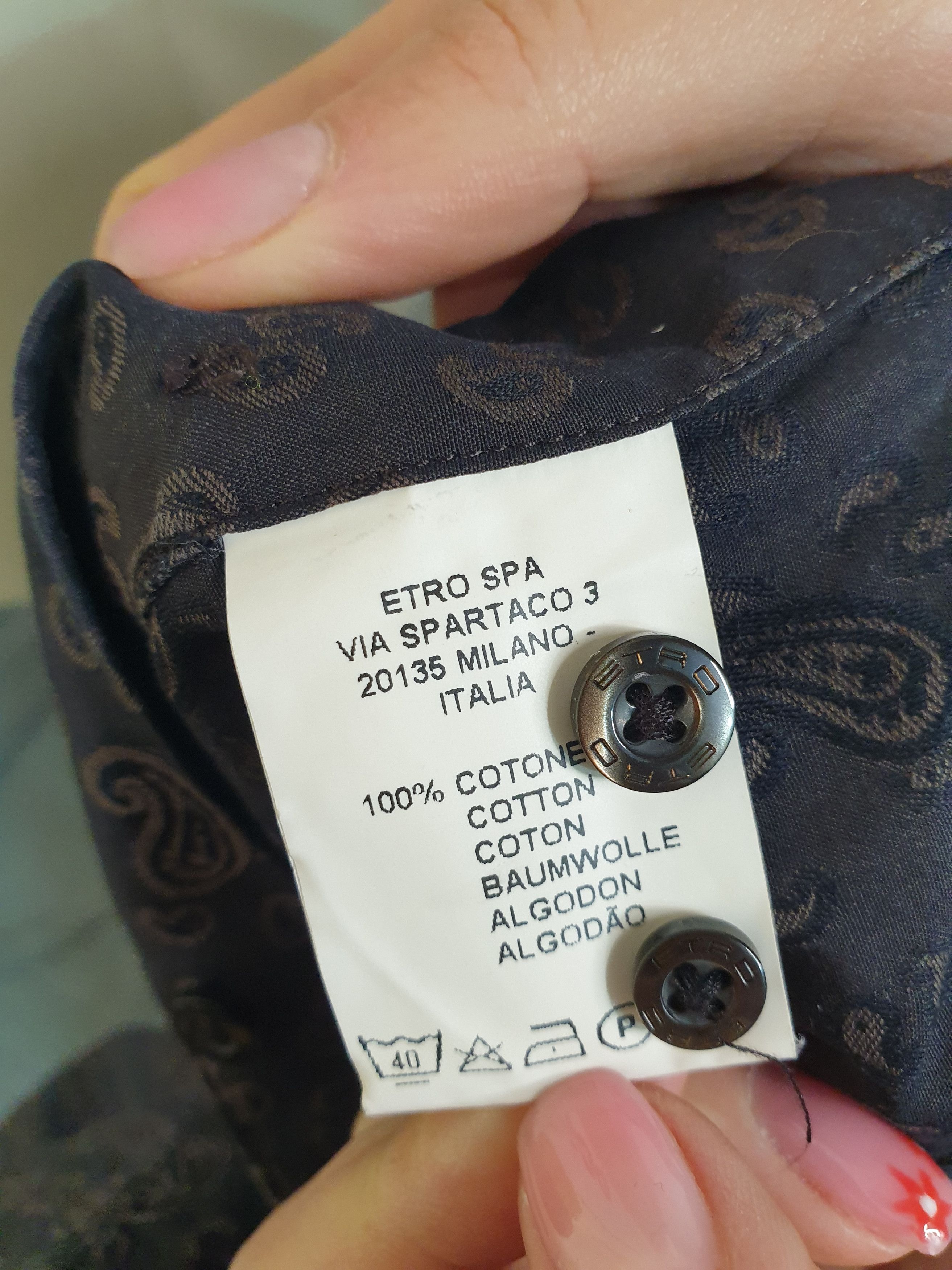 Etro ETRO shirt button up WOMEN size Medium Size M / US 6-8 / IT 42-44 - 8 Thumbnail