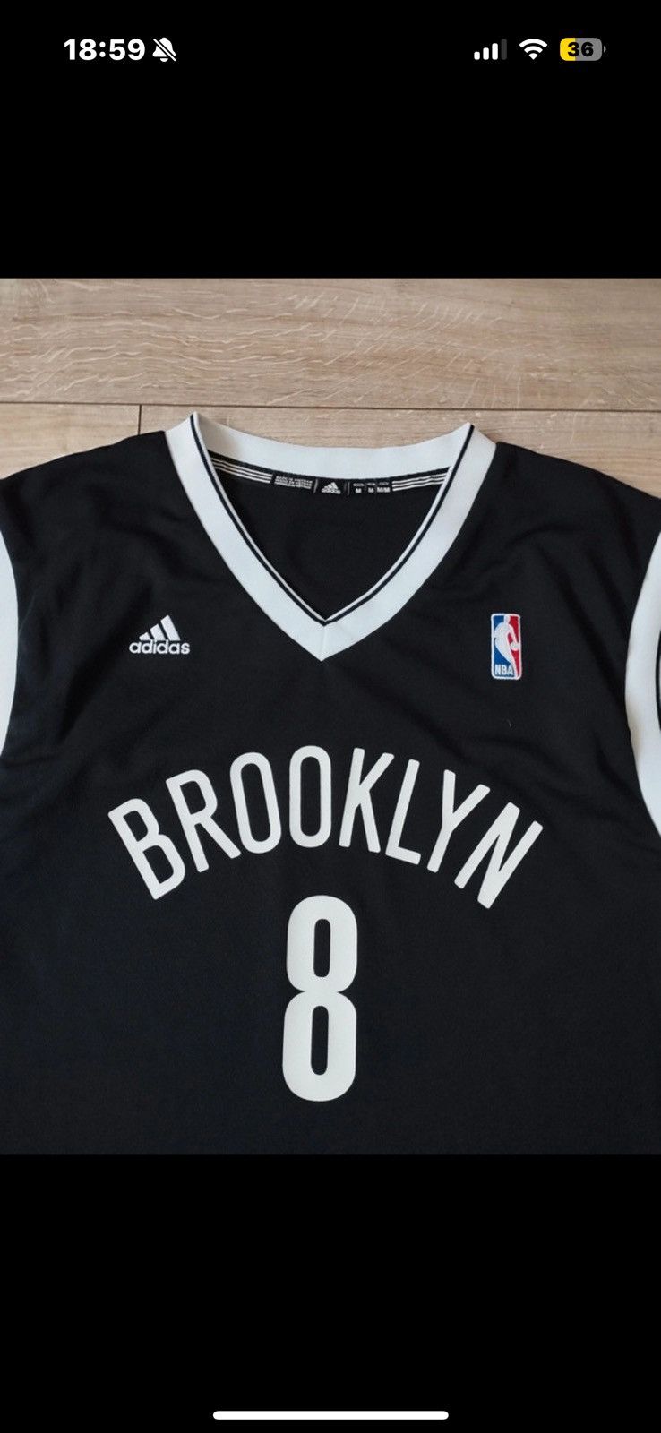 Adidas Adidas NBA Deron Williams Brooklyn Nets Jersey Shirt size M Size US M / EU 48-50 / 2 - 2 Thumbnail