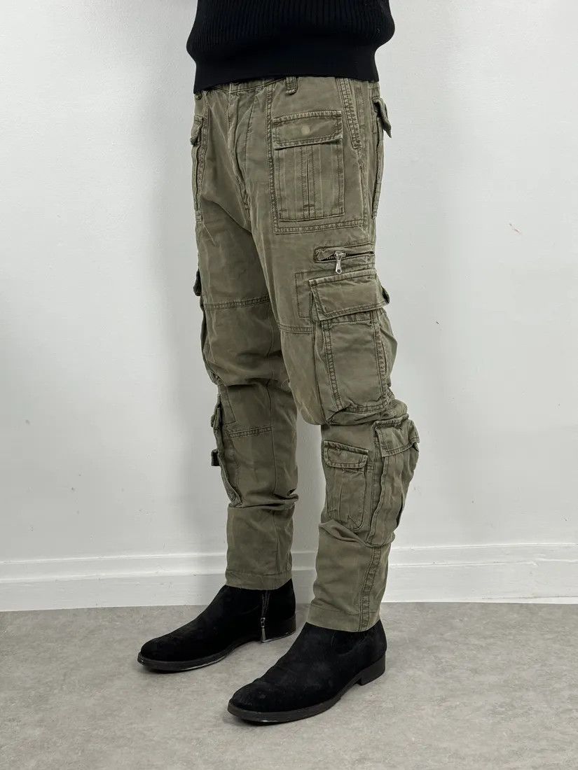 Dolce & Gabbana FW2006 Dolce & Gabbana Olive Multi Pockets Cargo Pants Size US 32 / EU 48 - 3 Thumbnail