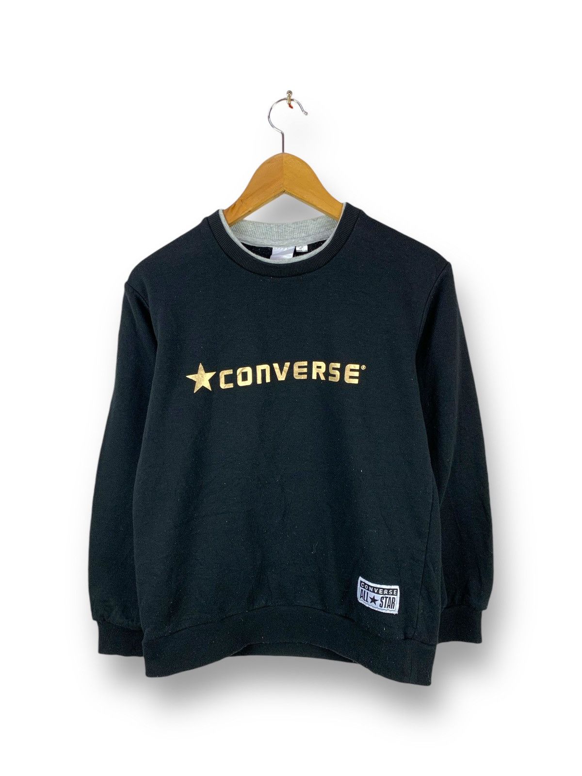 Converse Steals! Converse Spellout Sweater Sweatshirt Pullover Size US XXS / EU 40 - 1 Thumbnail