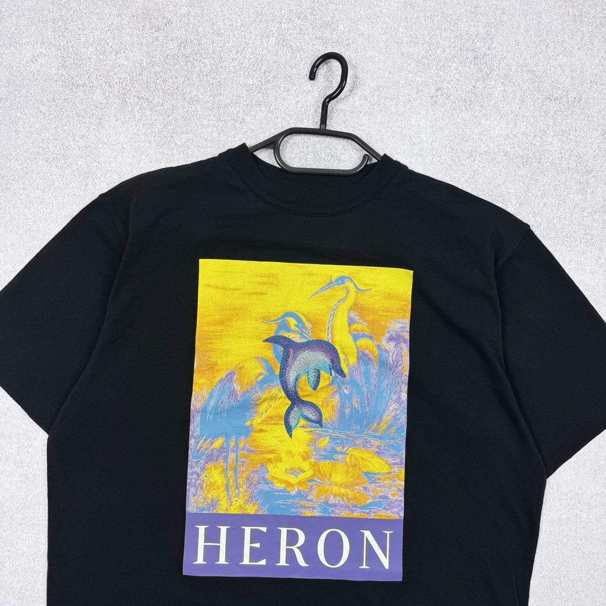 Heron Preston Women’s HERON PRESTON Delphin Print Black New t-shirt Size M Size M / US 6-8 / IT 42-44 - 7 Thumbnail