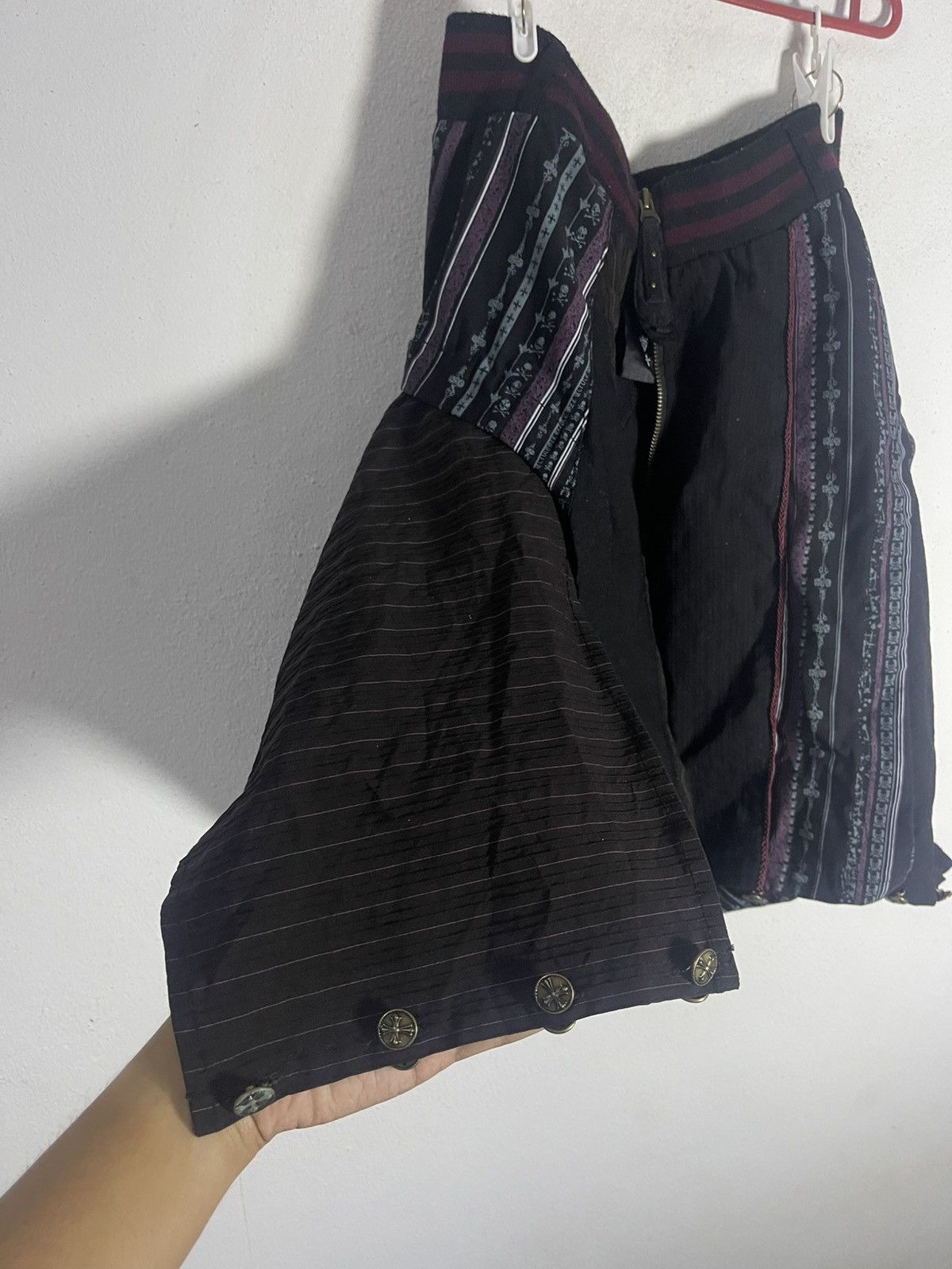 Japanese Brand Ozz Croce Skirt Punk Styles Size 30" / US 8 / IT 44 - 6 Thumbnail