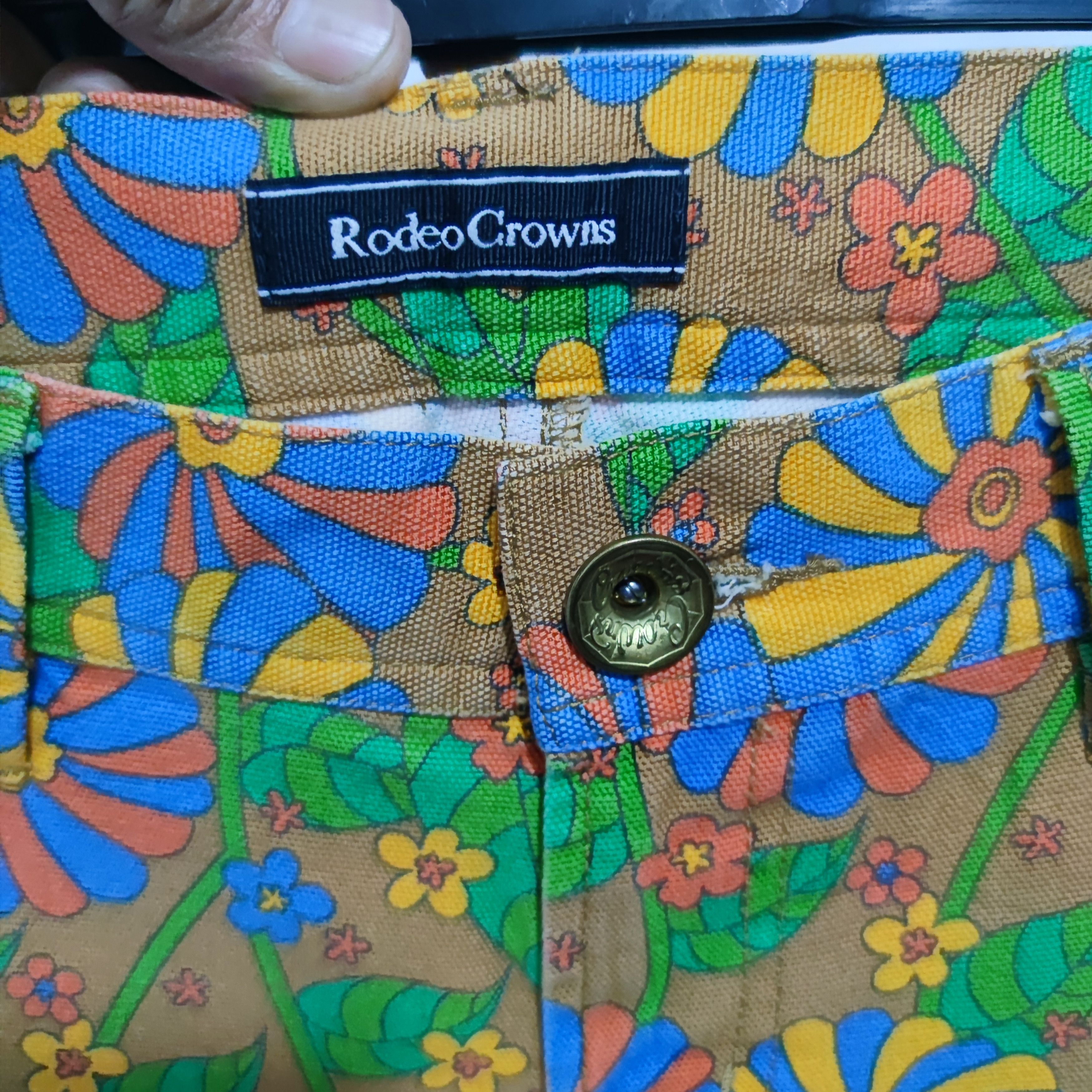 Japanese Brand Colourful Like Takashi Murakami Japanese Brand Rodeo Crown Size US 30 / EU 46 - 5 Thumbnail
