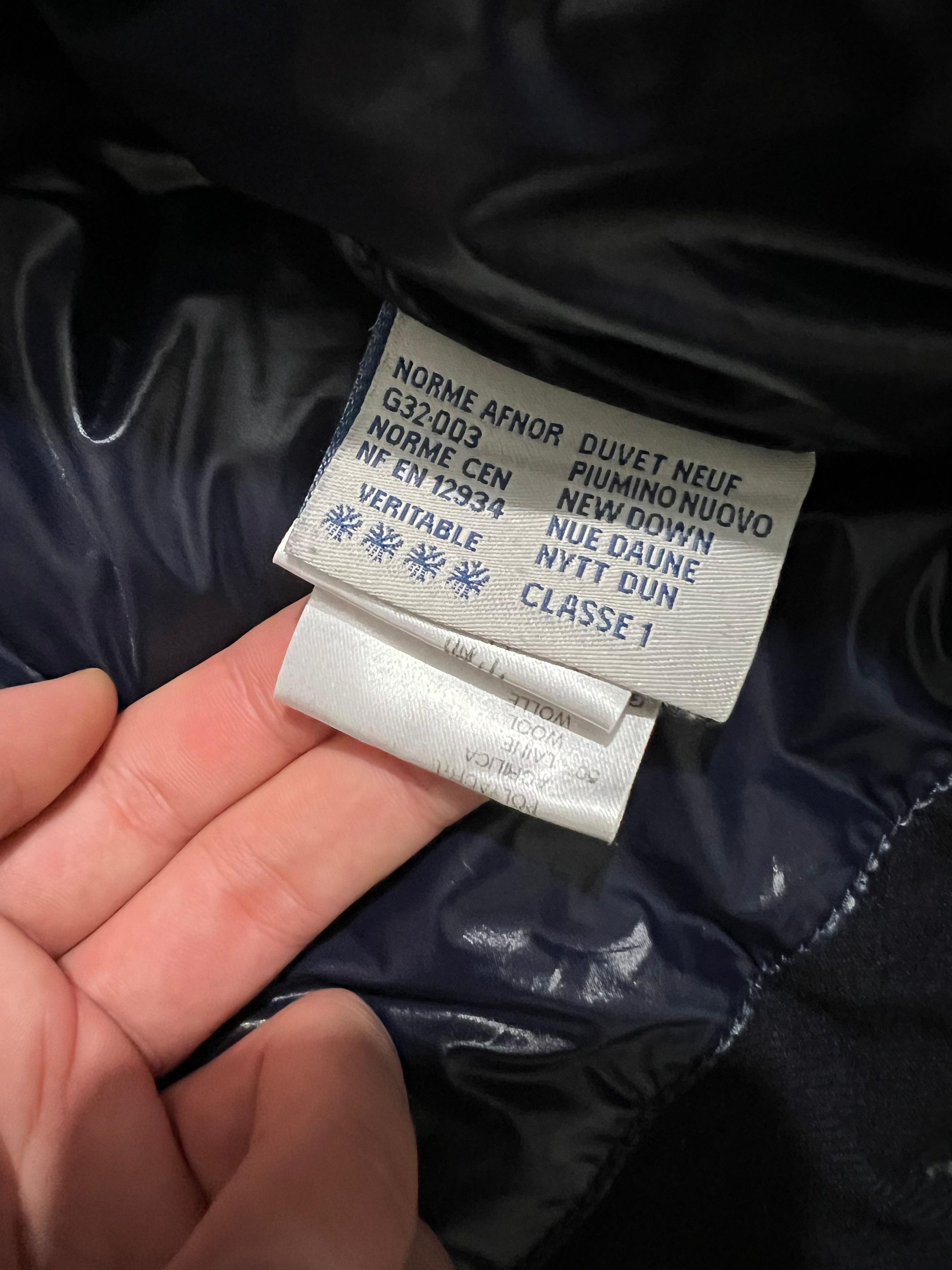 Moncler Moncler Long Wool Parka Navy Size US XL / EU 56 / 4 - 11 Thumbnail