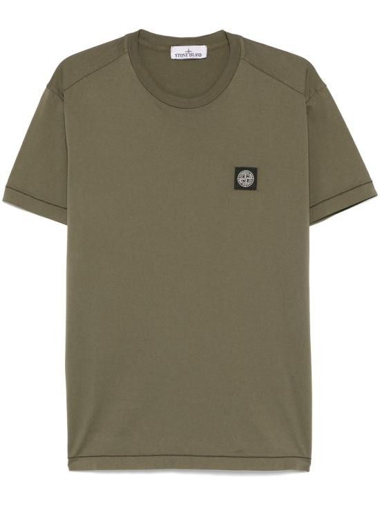 Stone Island STONE ISLAND Men T-Shirts 2100039S0013 V0054 Green Size US M / EU 48-50 / 2 - 1 Thumbnail