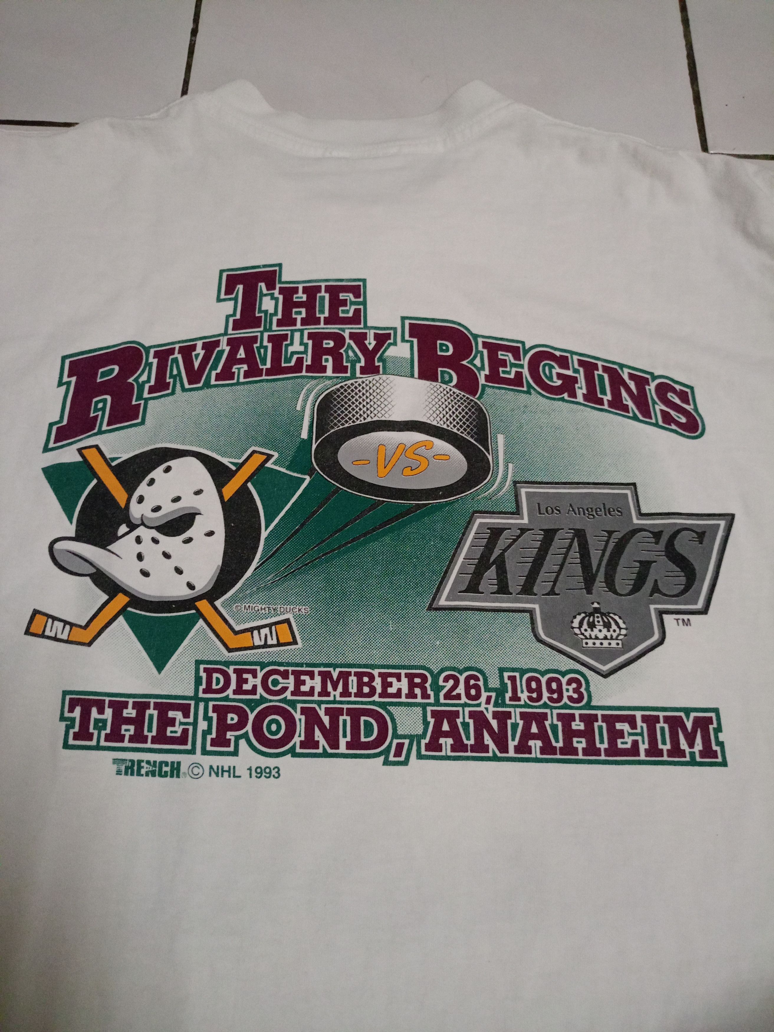 NFL × NHL × Vintage Vintage mighty ducks t shirt Size US L / EU 52-54 / 3 - 4 Thumbnail