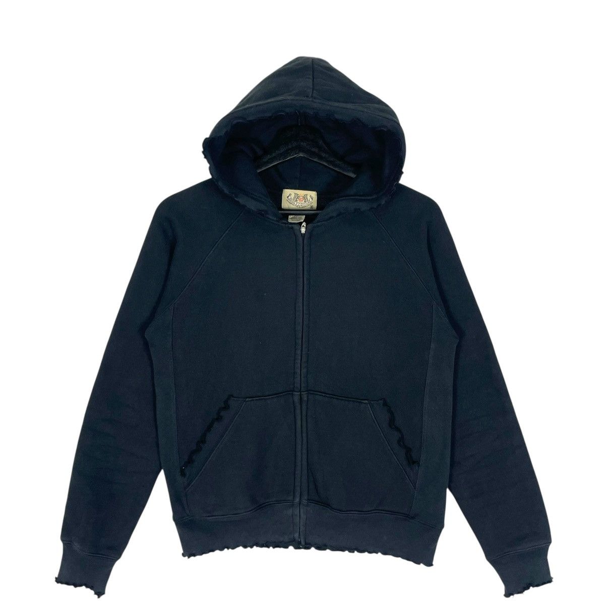 Juicy Couture Jeans Vintage Juicyc Couture Sweatshirt Hoodie PullOver Distressed Size US S / EU 44-46 / 1 - 2 Thumbnail