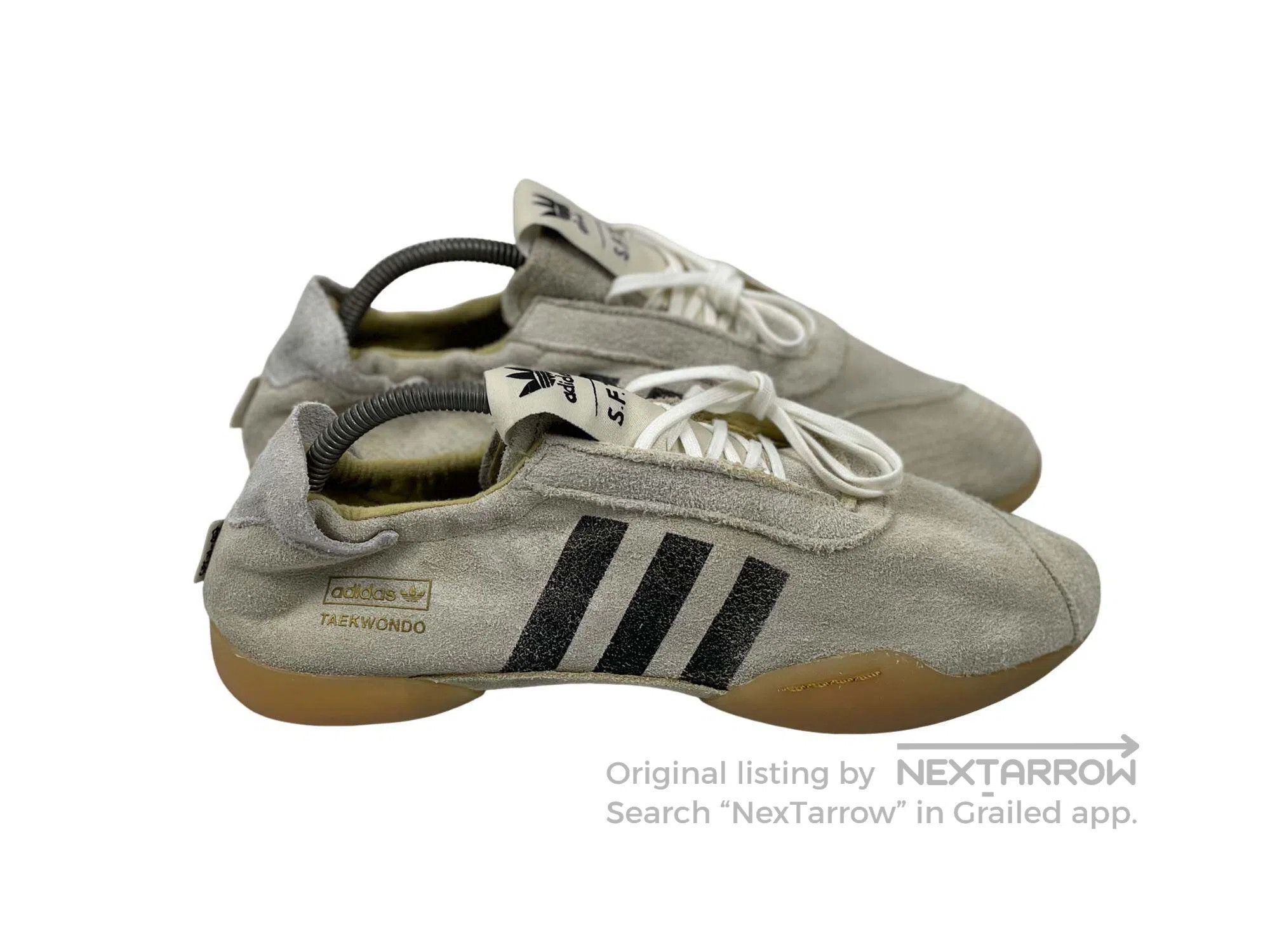 Song For The Mute Song For The Mute Beige Distressed Sneakers Size US 9.5 / EU 42-43 - 3 Thumbnail