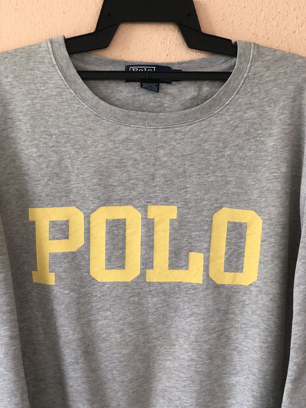 Polo Ralph Lauren × Vintage Vintage POLO Ralph Lauren Sweatshirt Size US XL / EU 56 / 4 - 2 Thumbnail